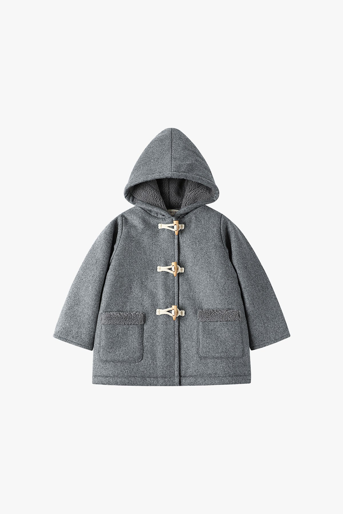 Woolen Coat - Charcoal Grey