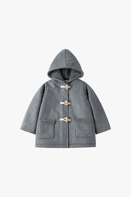 Woolen Coat - Charcoal Grey