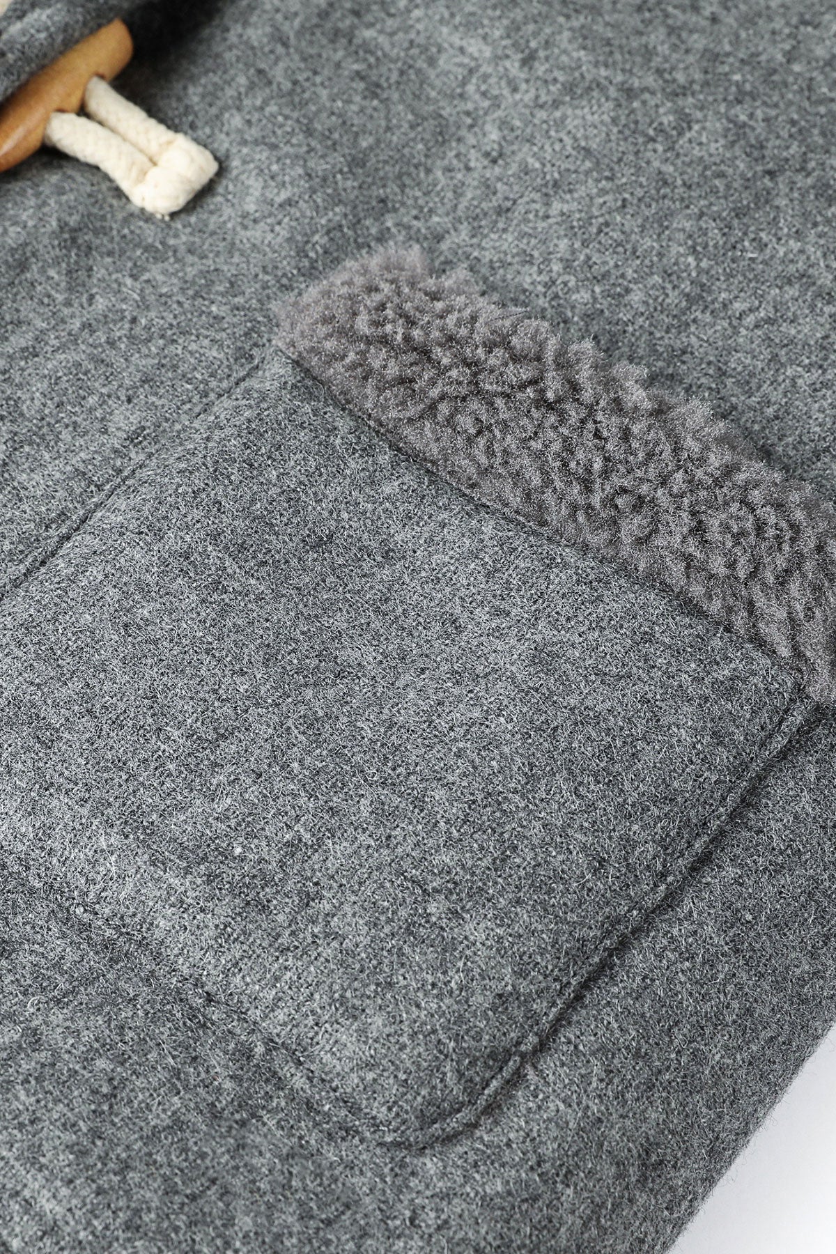Woolen Coat - Charcoal Grey