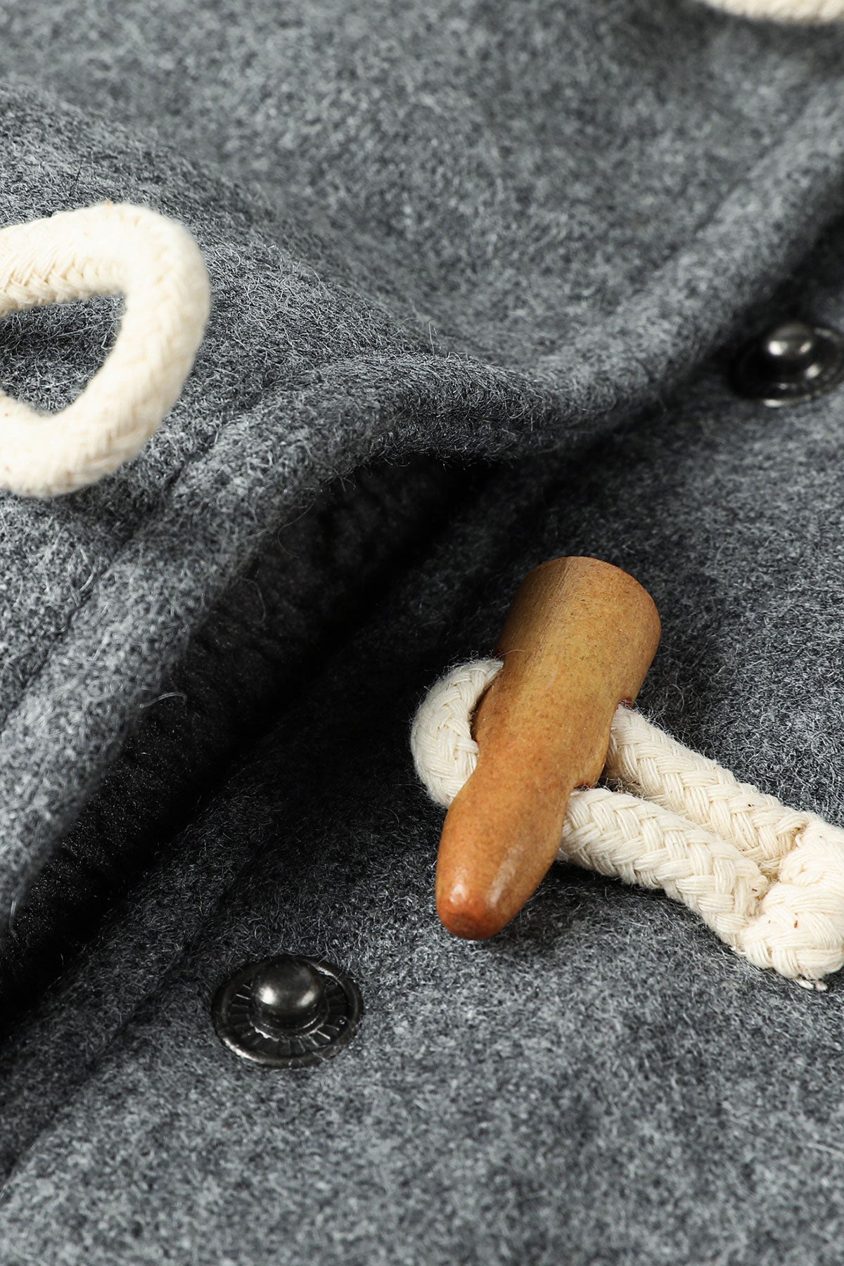 Woolen Coat - Charcoal Grey