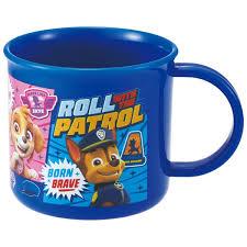 Skater Paw Patrol Plastic Cup with Handle - Blue (200ml)