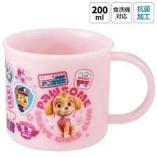 Skater Paw Patrol Plastic Cup with Handle - Pink (200ml)