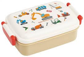 Skater Excavator Bento Box - Beige (450ml)
