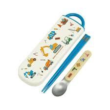 Skater Cutlery Set - Chopsticks & Spoon Case