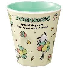 Skater Sanrio Pochacco Party Melamine Cup - 270ml (Non-Microwave Safe)