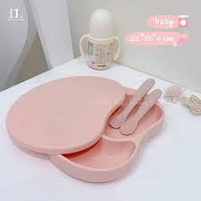UBMOM stay-put Food Tray PINK