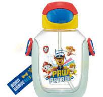 Skater Paw Patrol Straw Water Bottle (530ml)