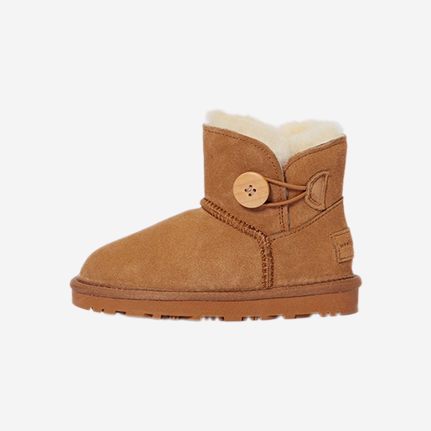 Button Classic Kids - Chestnut