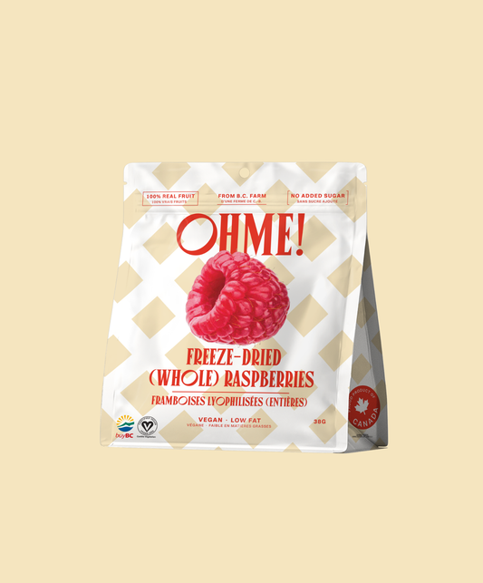 Freeze Dried Raspberries (Whole)
