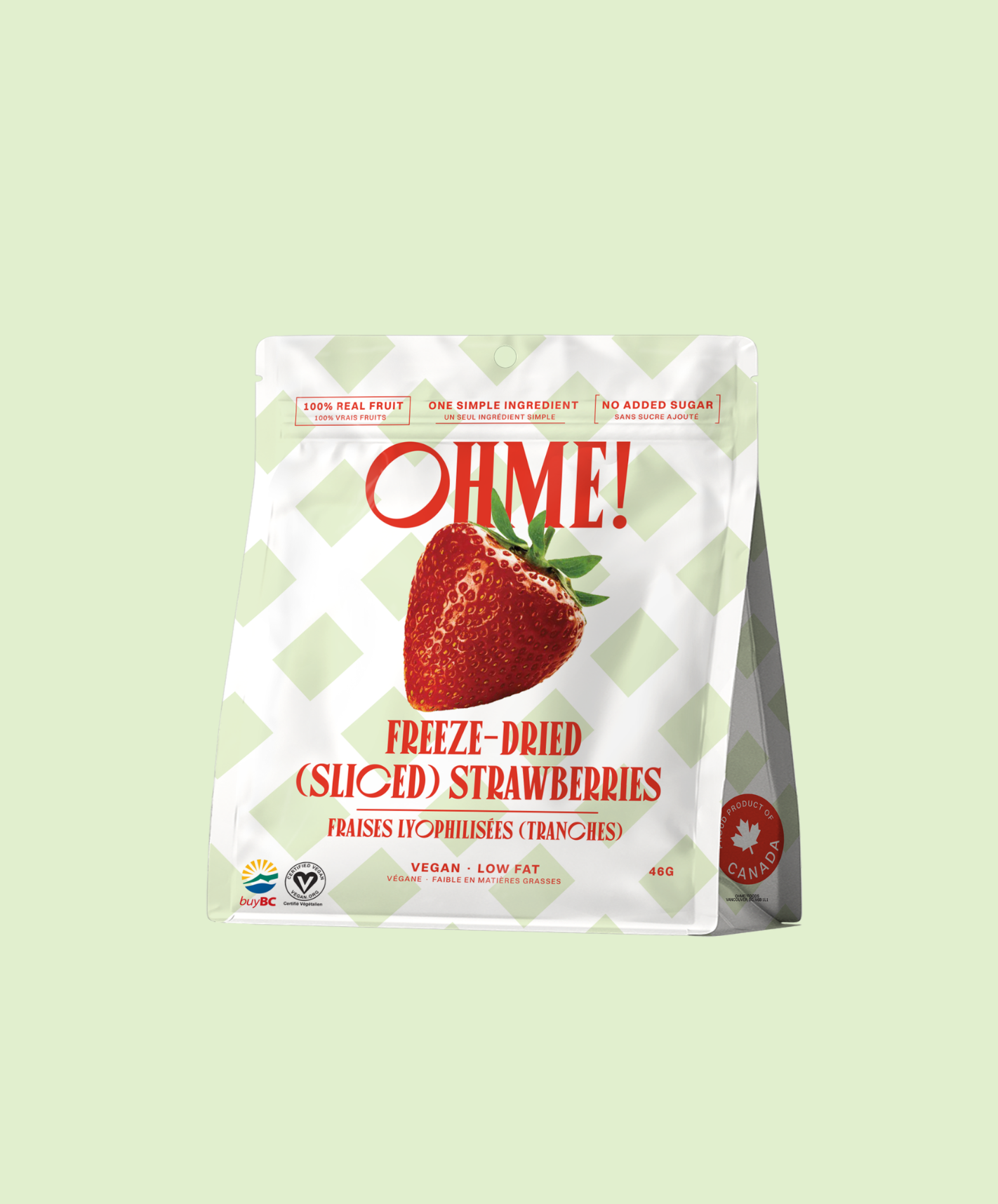 Freeze Dried Strawberries (Sliced)