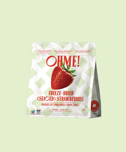 Freeze Dried Strawberries (Sliced)