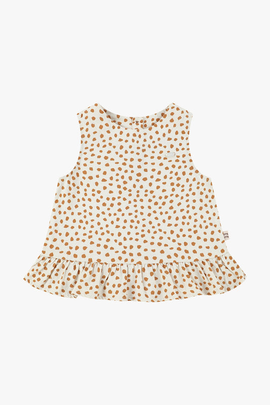 Leopard Print Line Top - Leopard Print