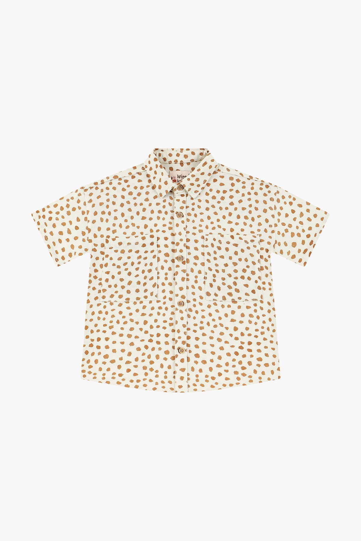 Leopard Print Linen Shirt - Leopard Print