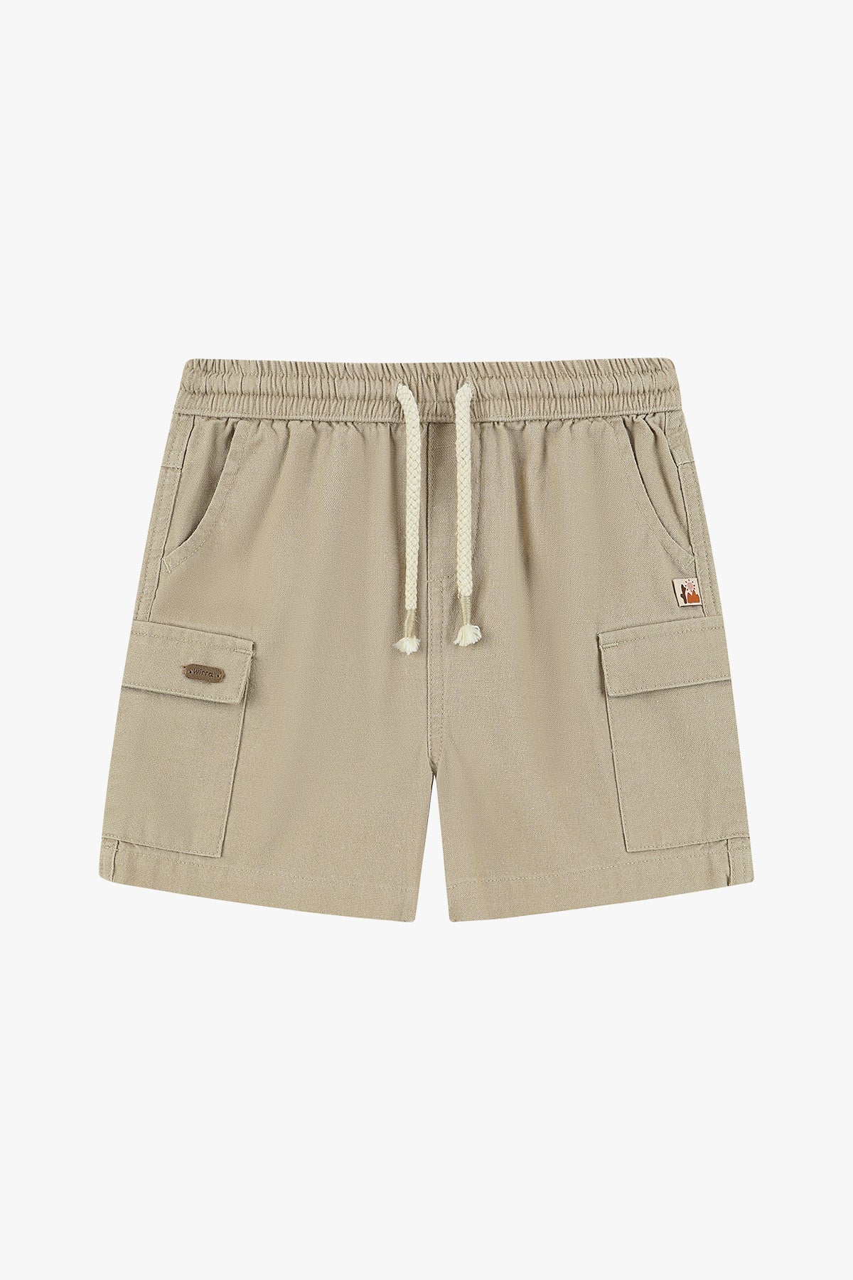 Linen Workwear Pants - Sand