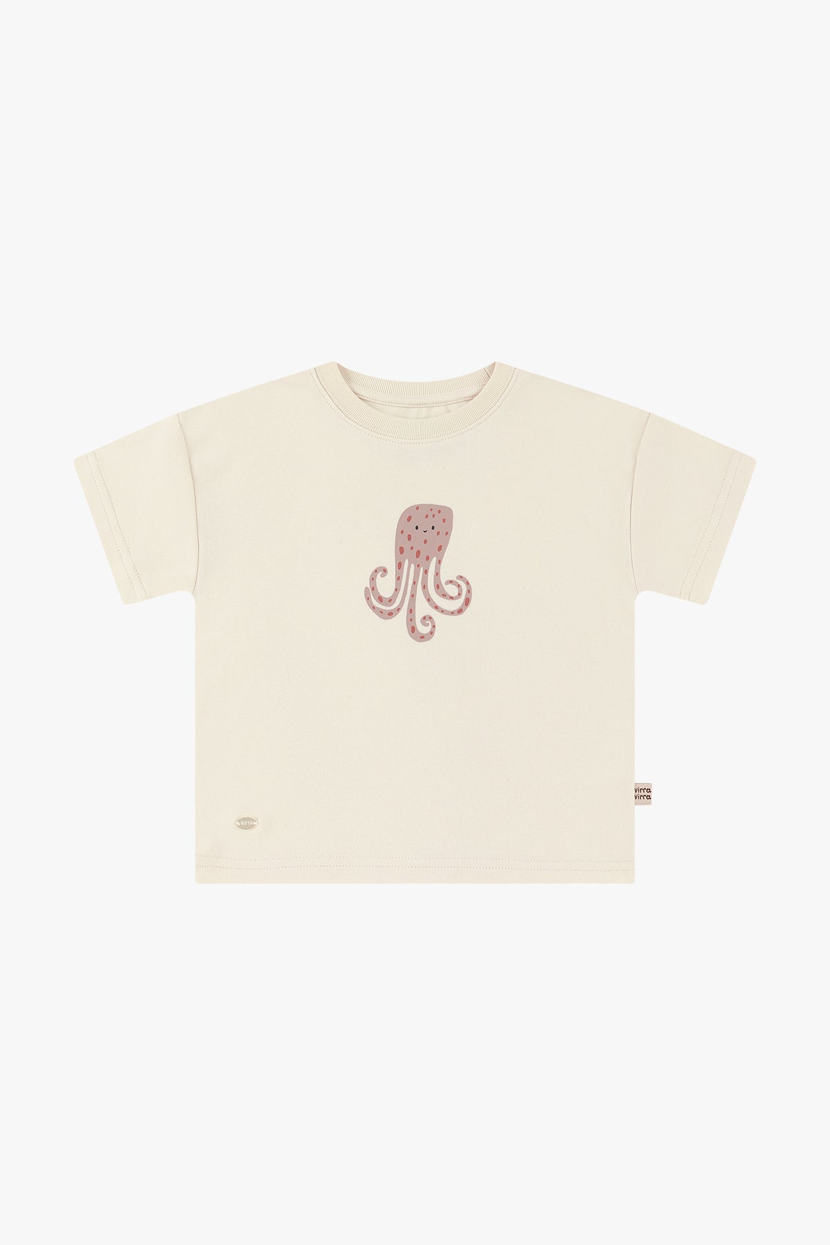 Ocean Printed T-Shirt - Little Octopus