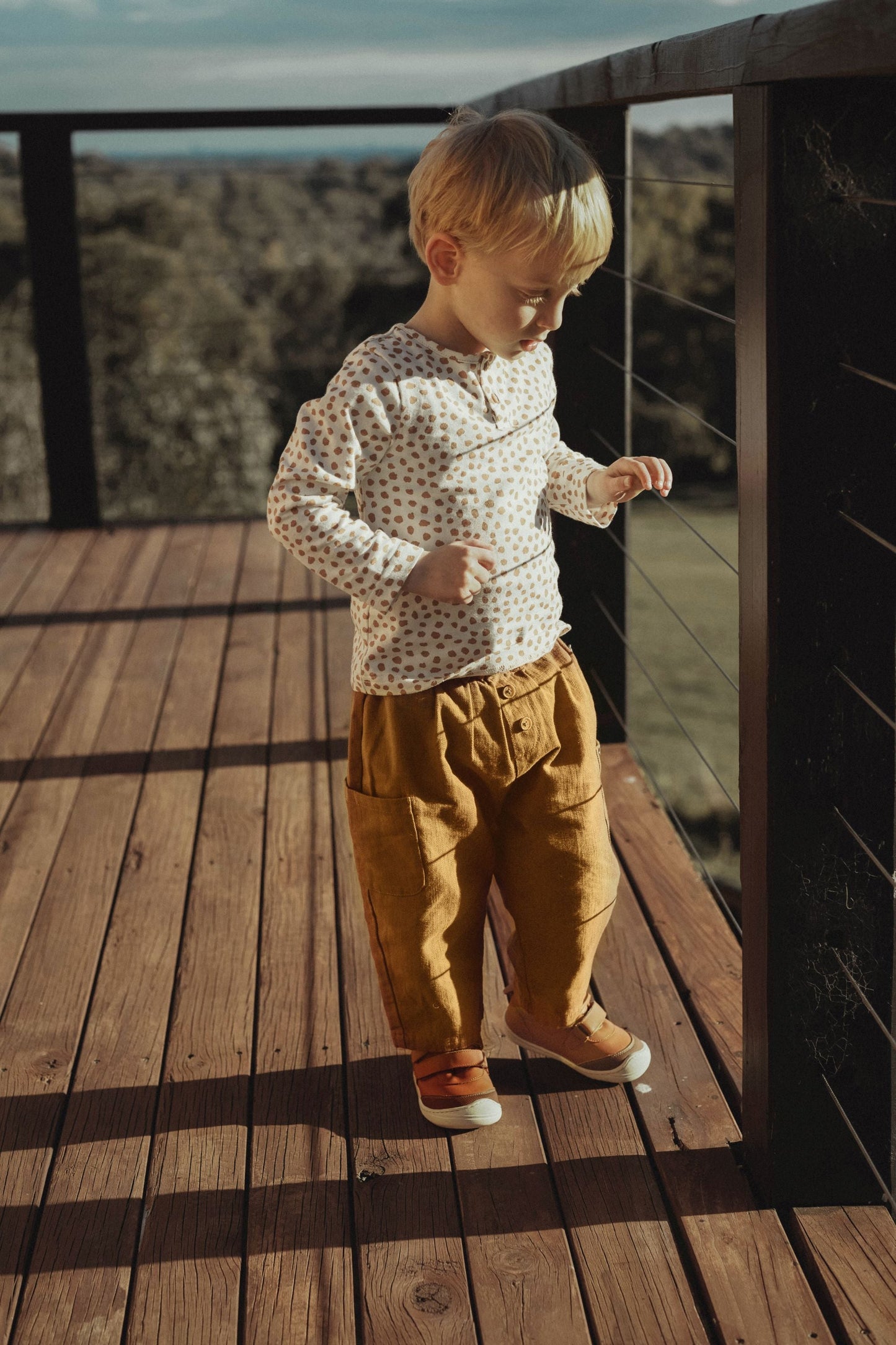 Double Pocket Pant - Caramel