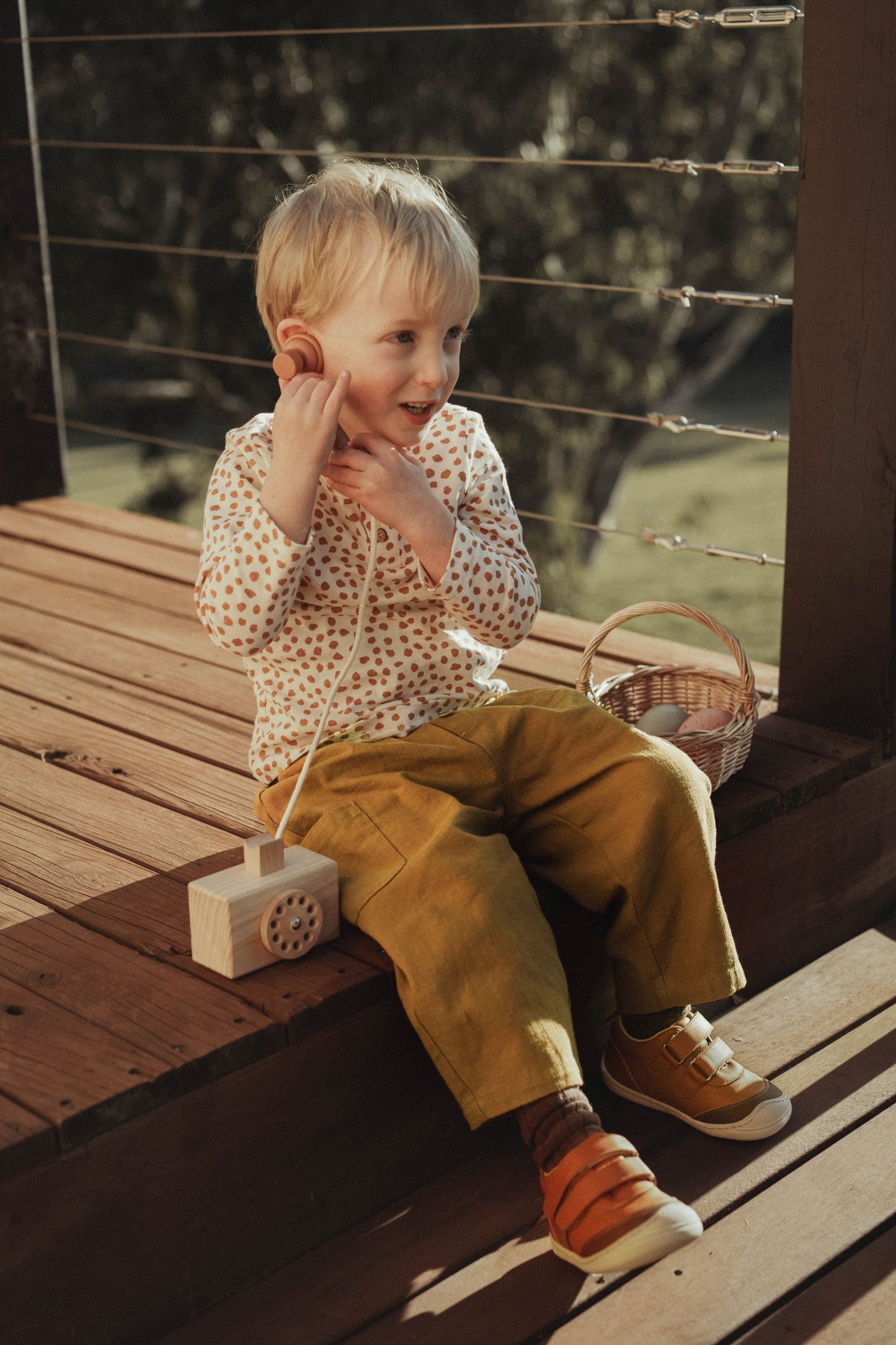 Double Pocket Pant - Caramel