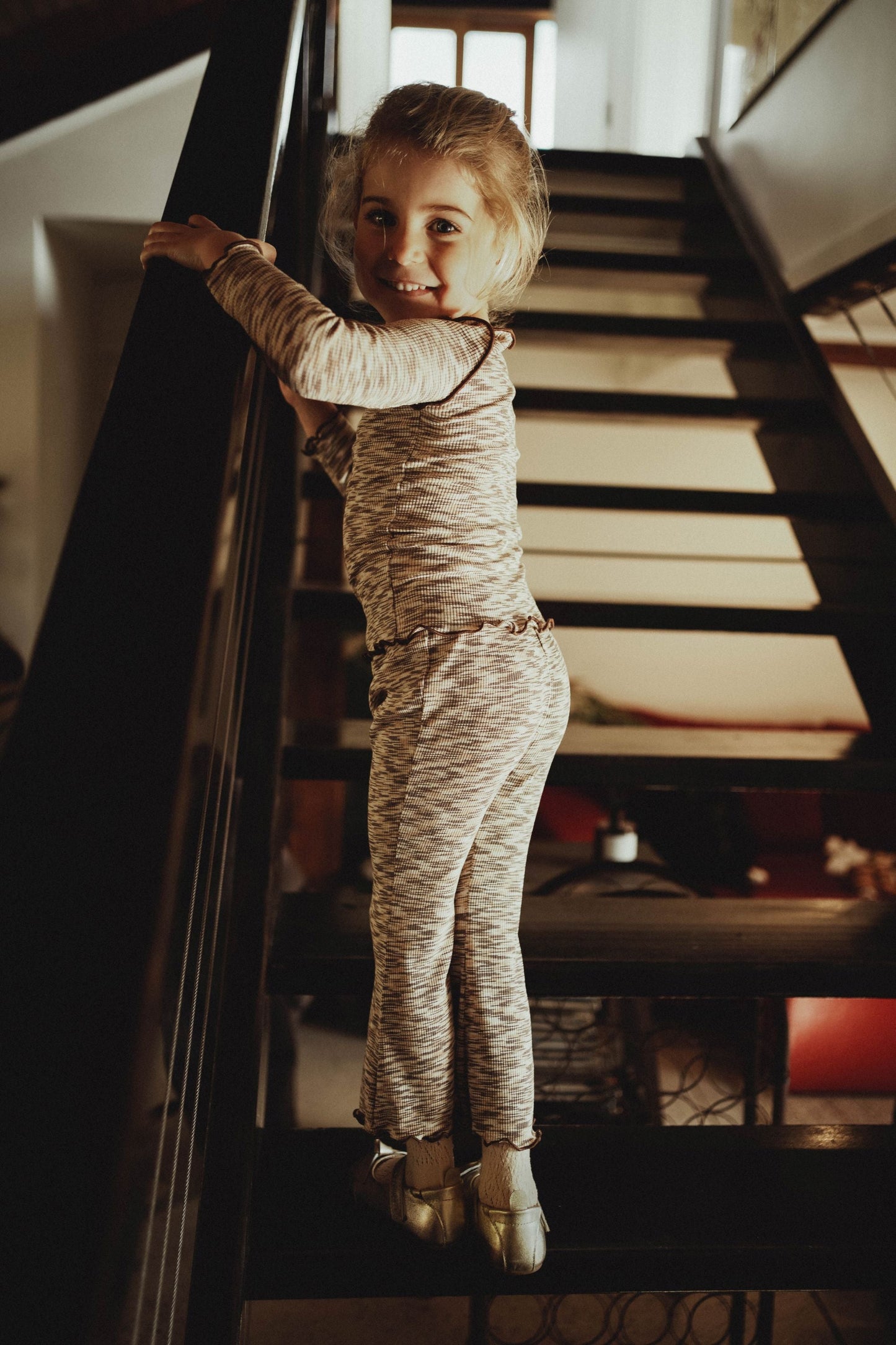 Lycra Legging - Caramel Cocoa
