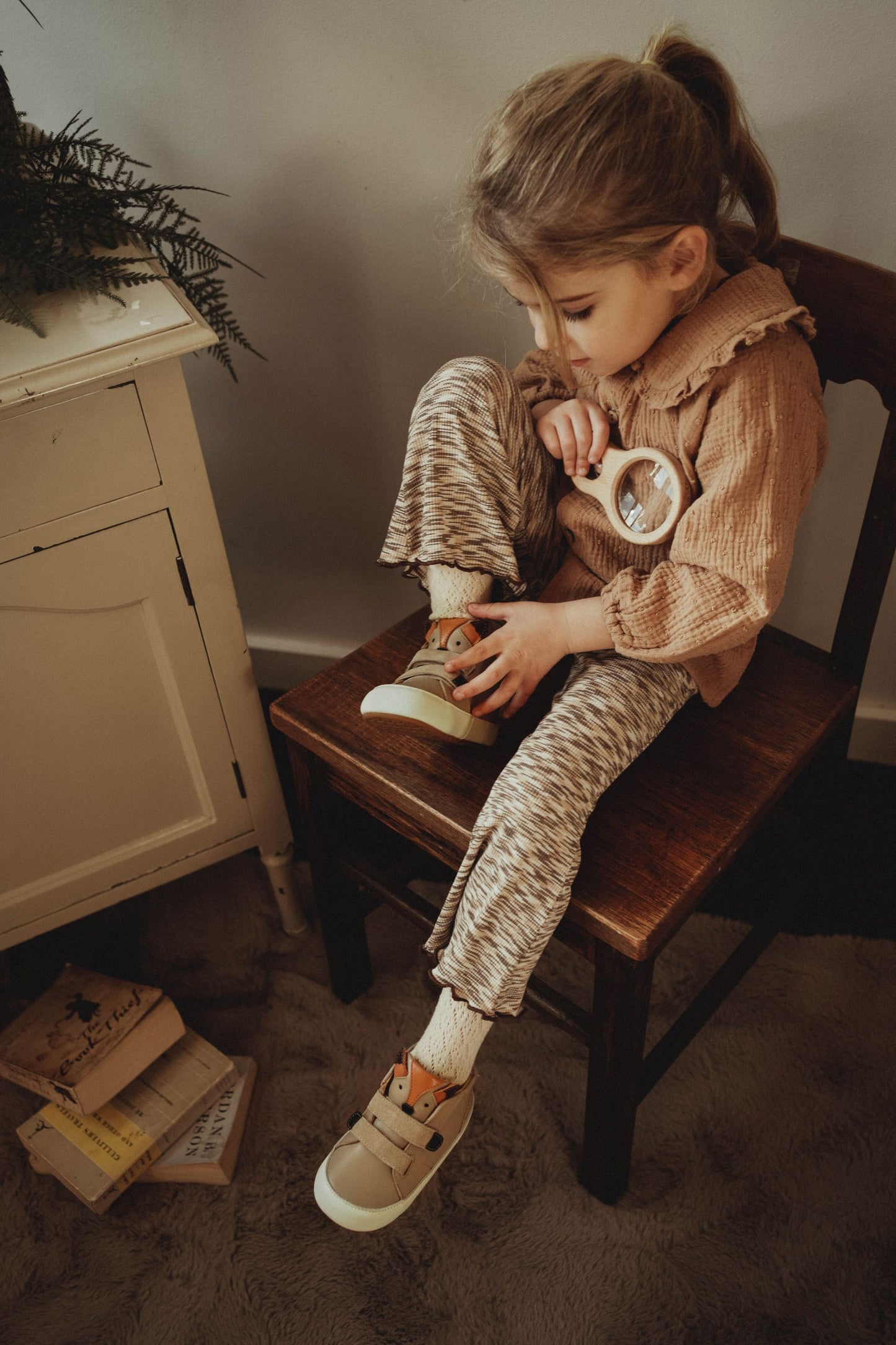 Double Layer Crepe Blouse - Caramel