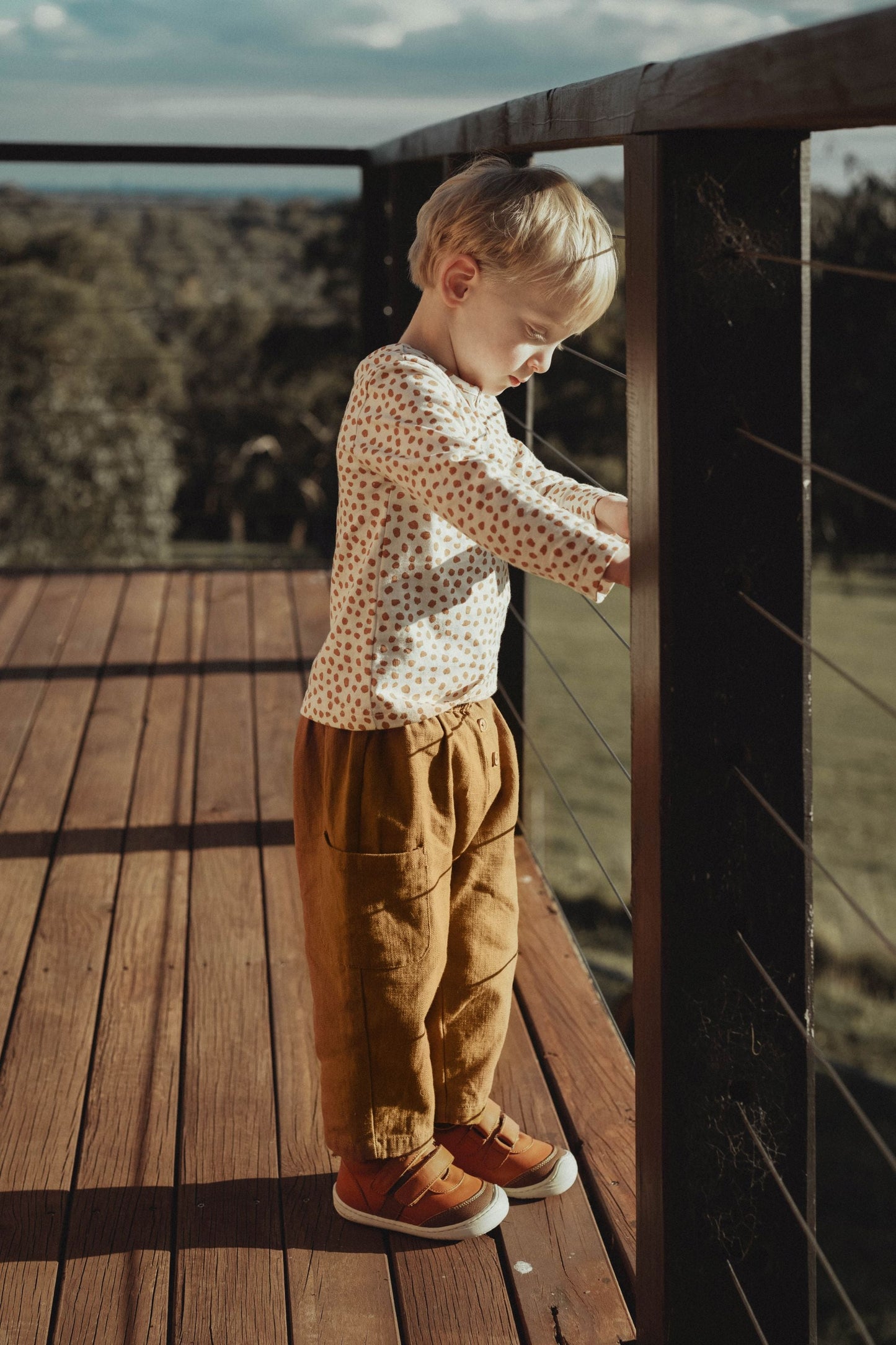 Printed Long Sleeve T-Shirt - Leopard