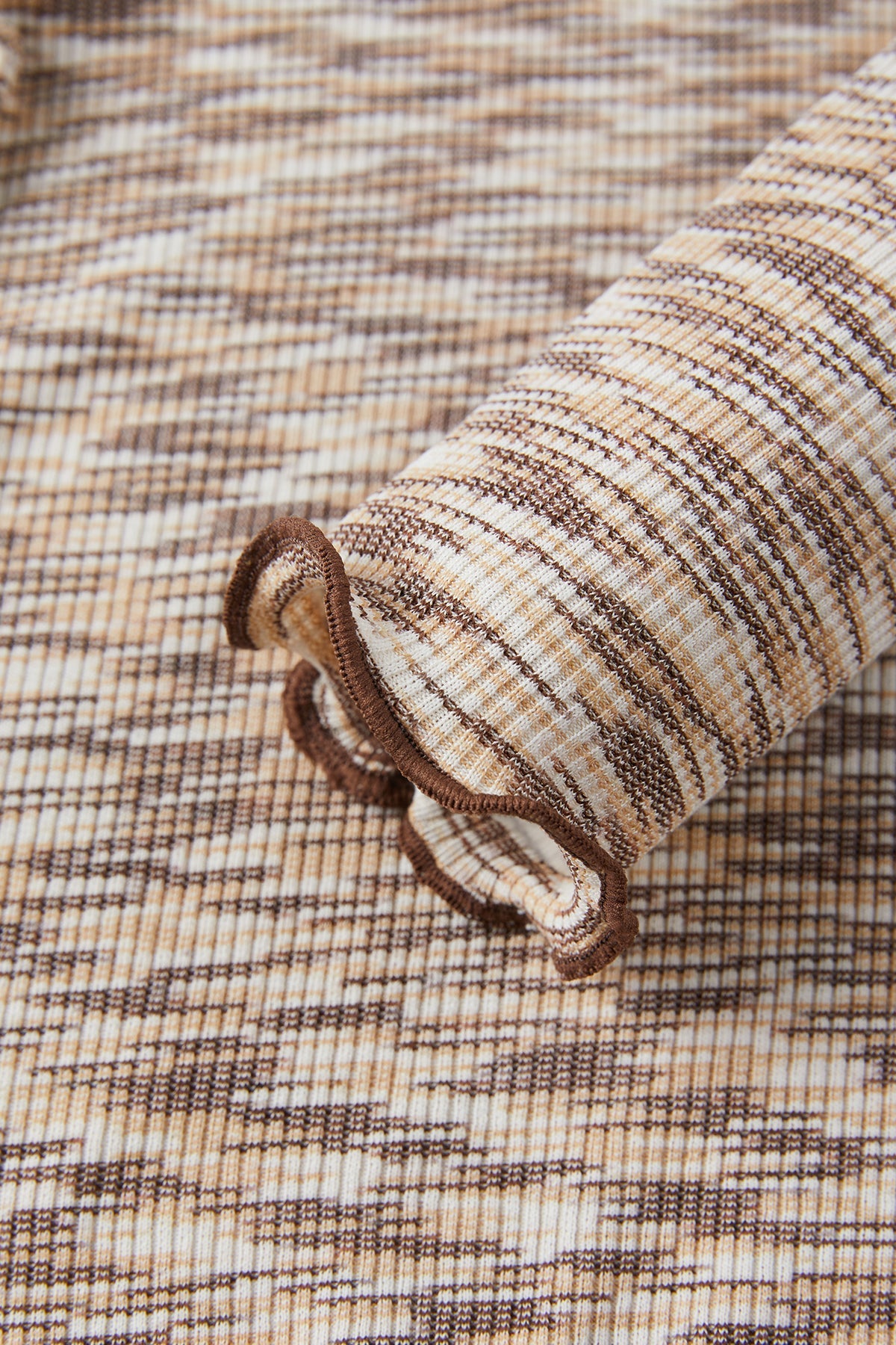 Lycra Long Sleeve T-Shirt - Caramel Cocoa