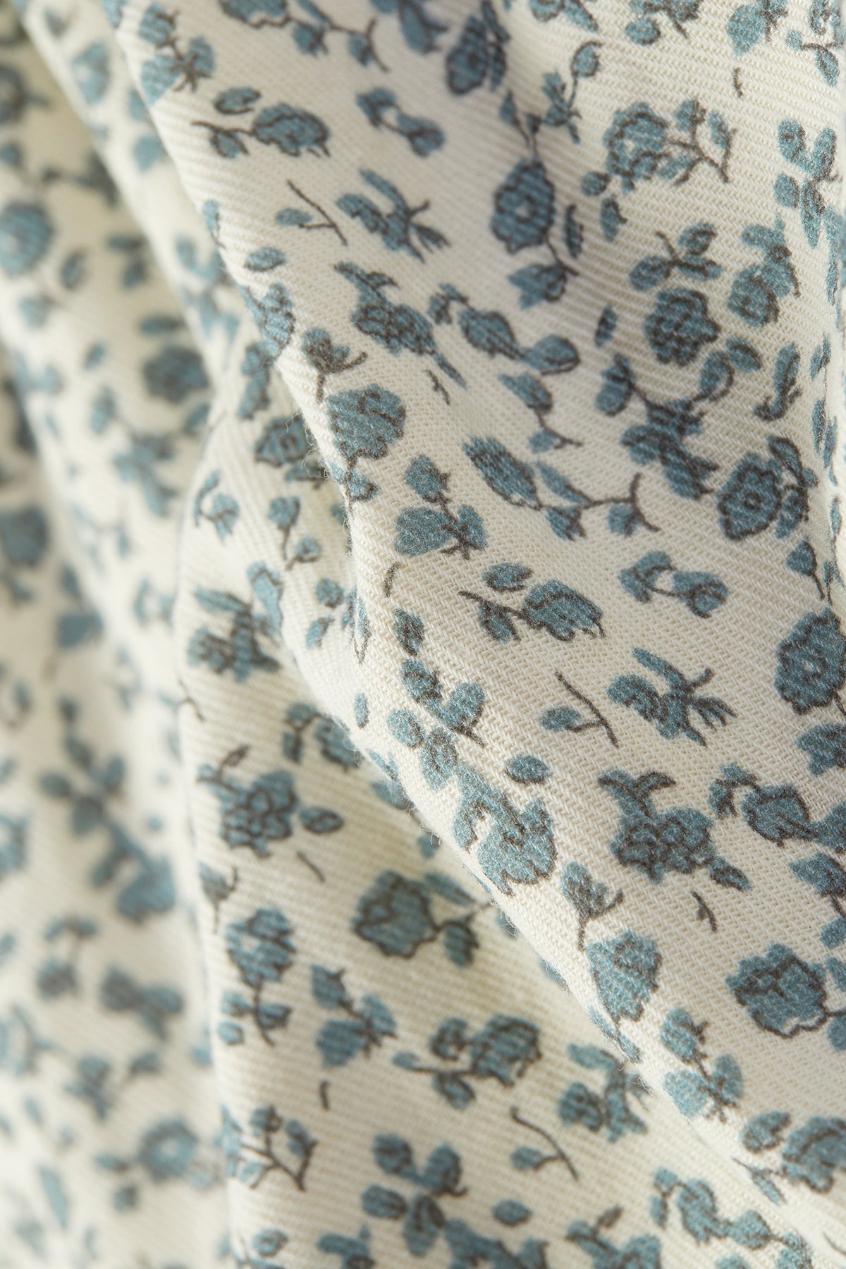 Two-Piece Floral Dress Set - Blue Star Flower