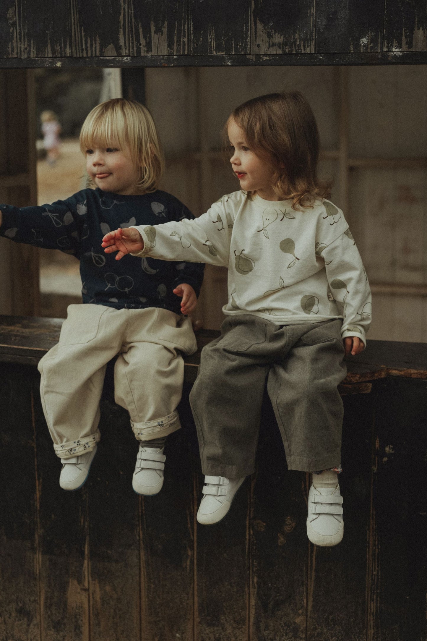 Twill Trousers - Ecru