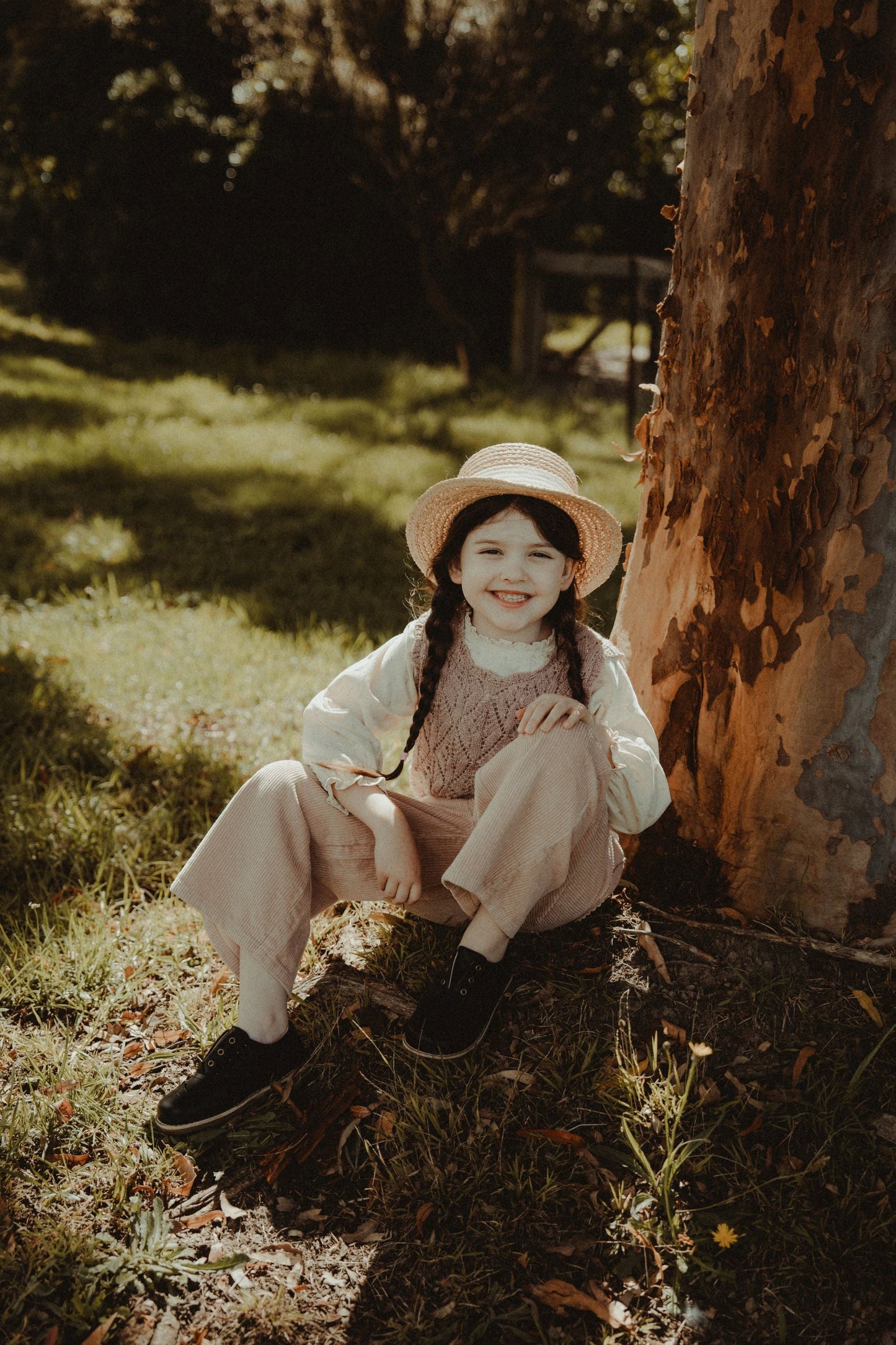 Corduroy Trousers - Dusty Pink
