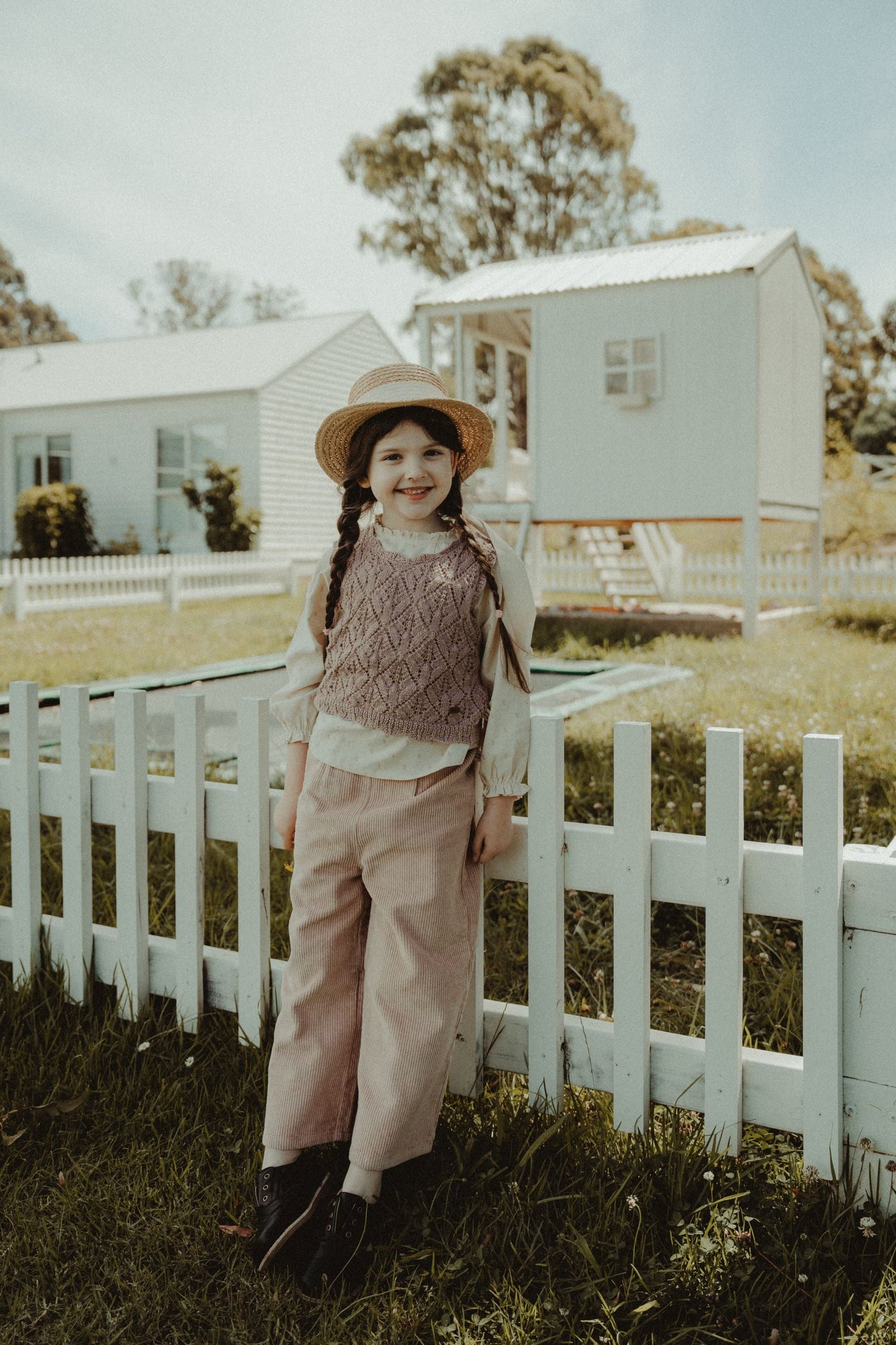 Corduroy Trousers - Dusty Pink