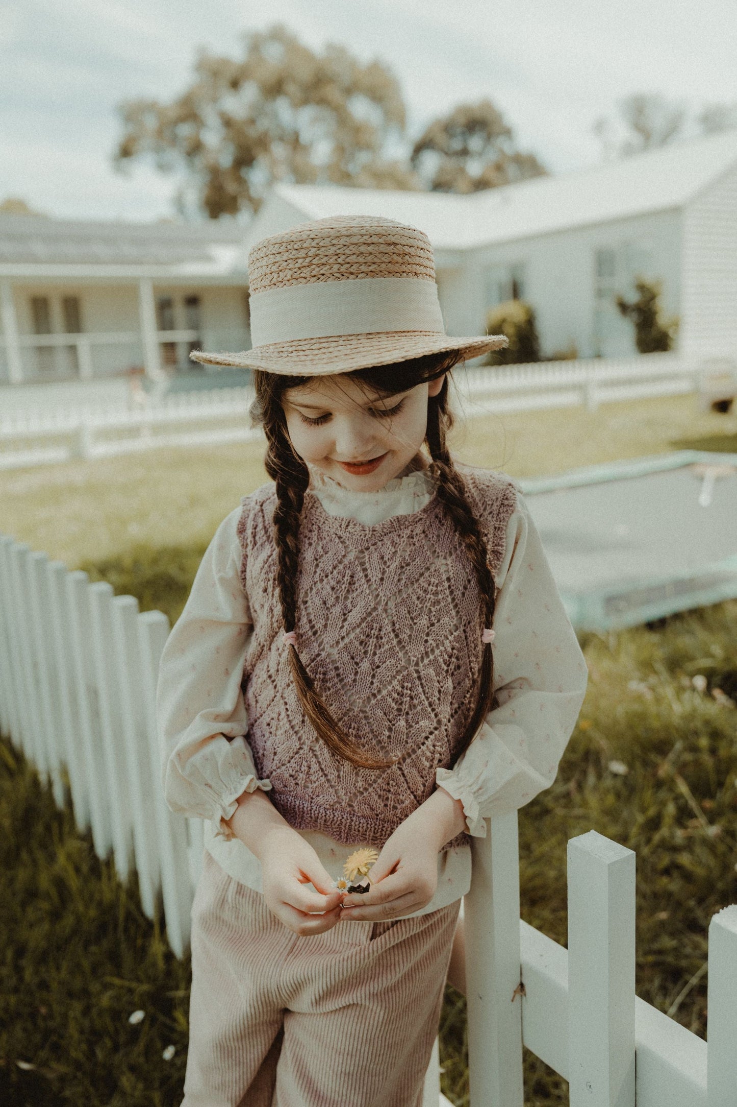 Corduroy Trousers - Dusty Pink