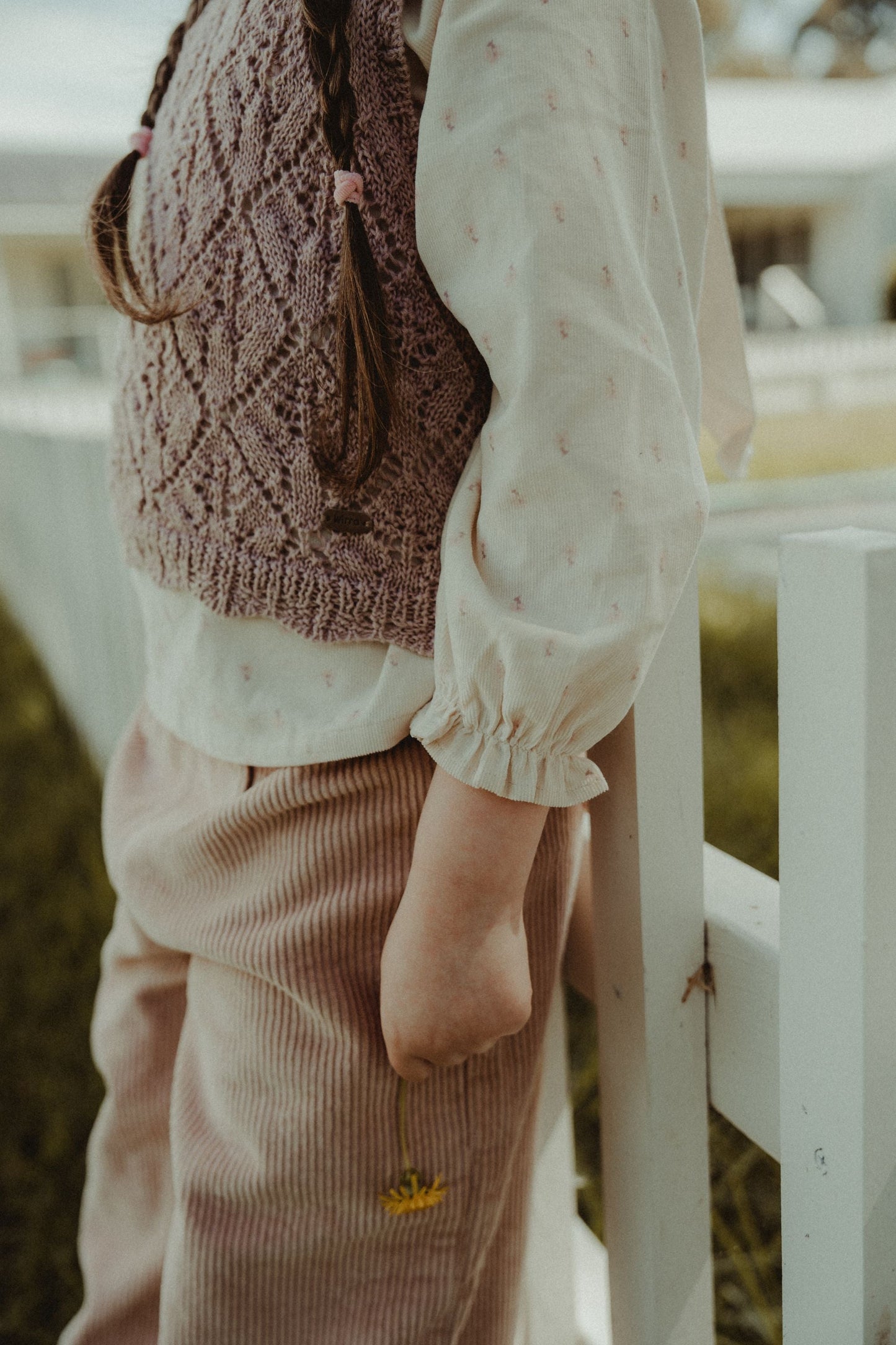 Corduroy Trousers - Dusty Pink
