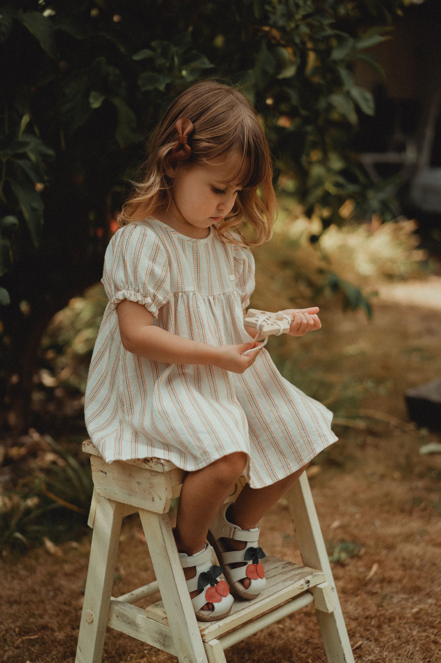 Rainbow Striped Dress - Rainbow Stripes