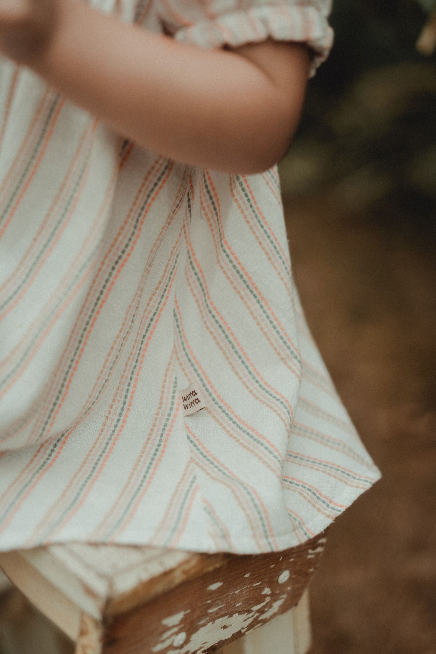 Rainbow Striped Dress - Rainbow Stripes