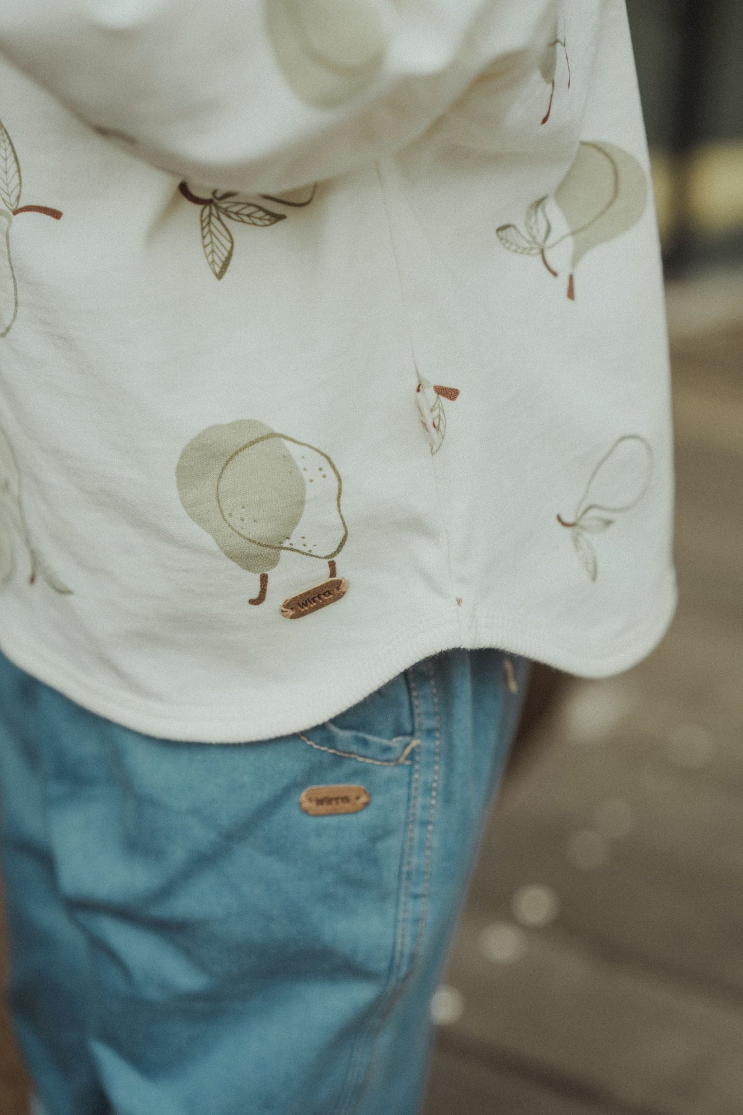 Fruit Long Sleeve T-Shirt - Pear