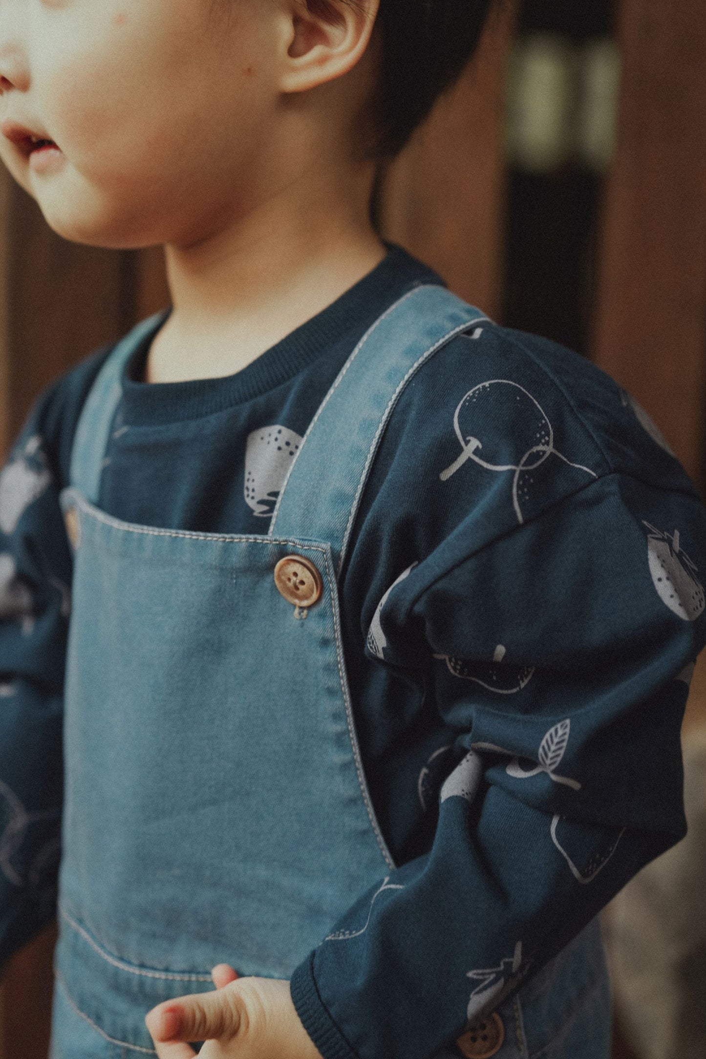 Tencel Denim Overalls - Denim Blue