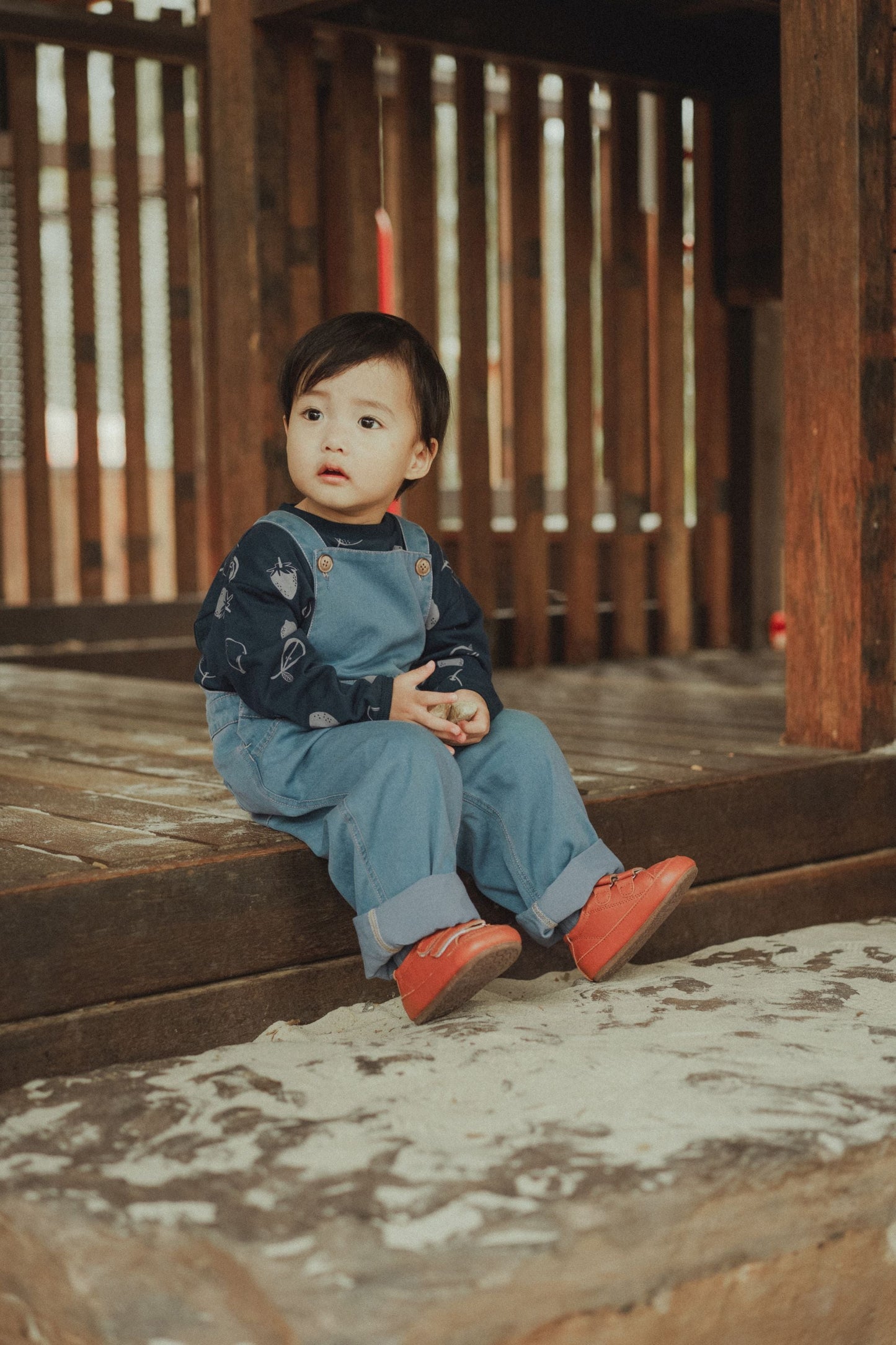 Tencel Denim Overalls - Denim Blue