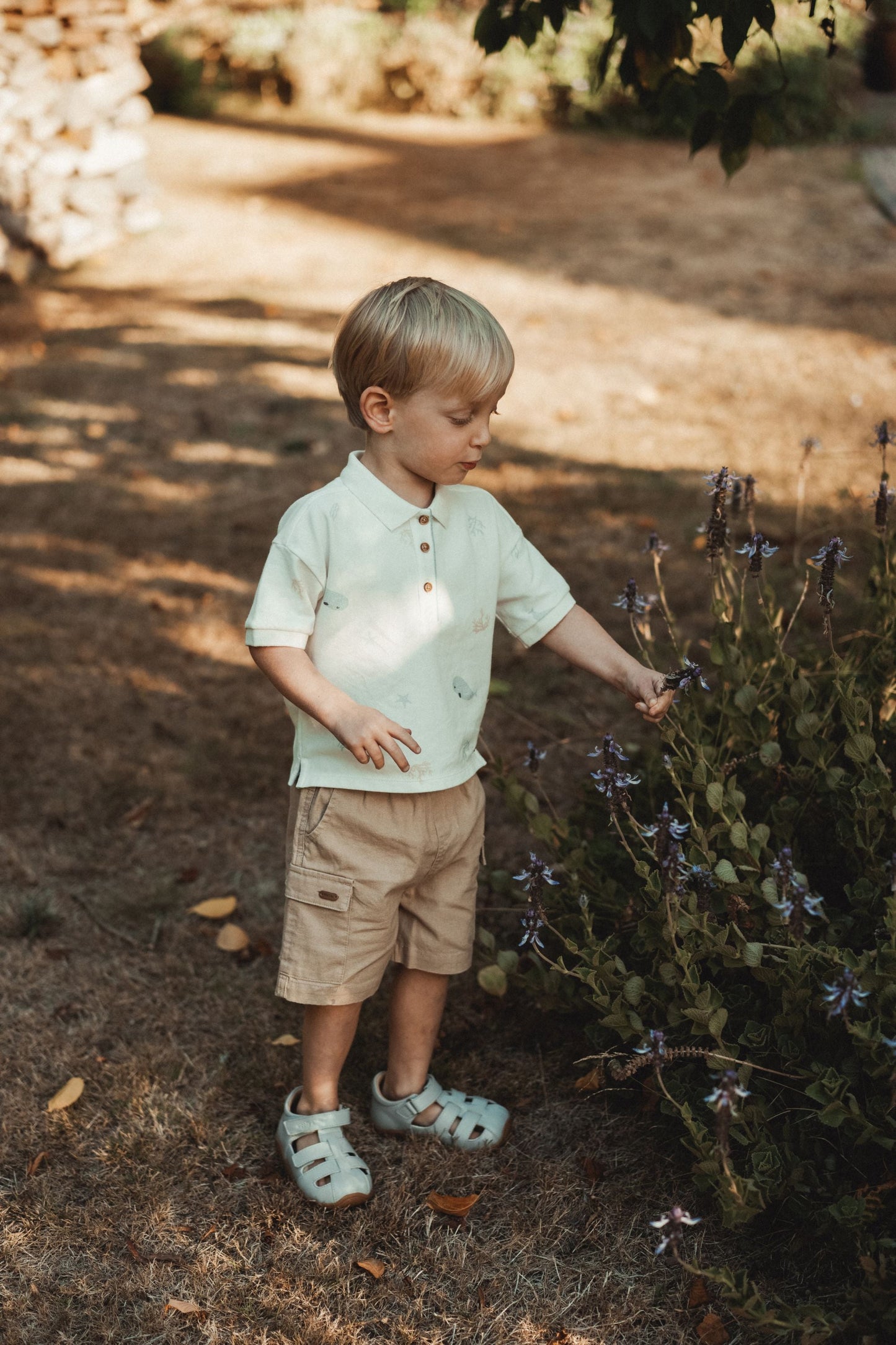 Linen Workwear Pants - Sand