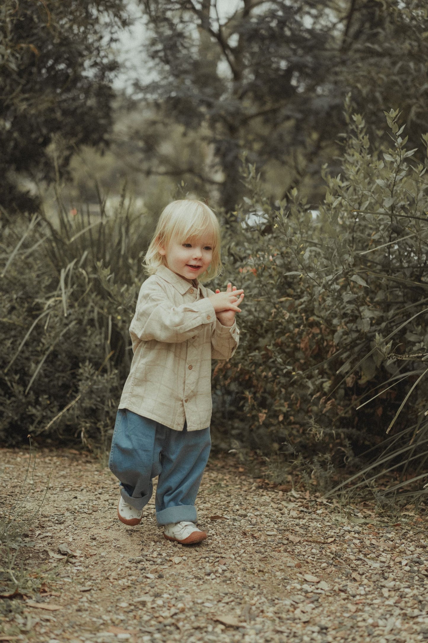 Long Sleeve Linen Shirt - Linen