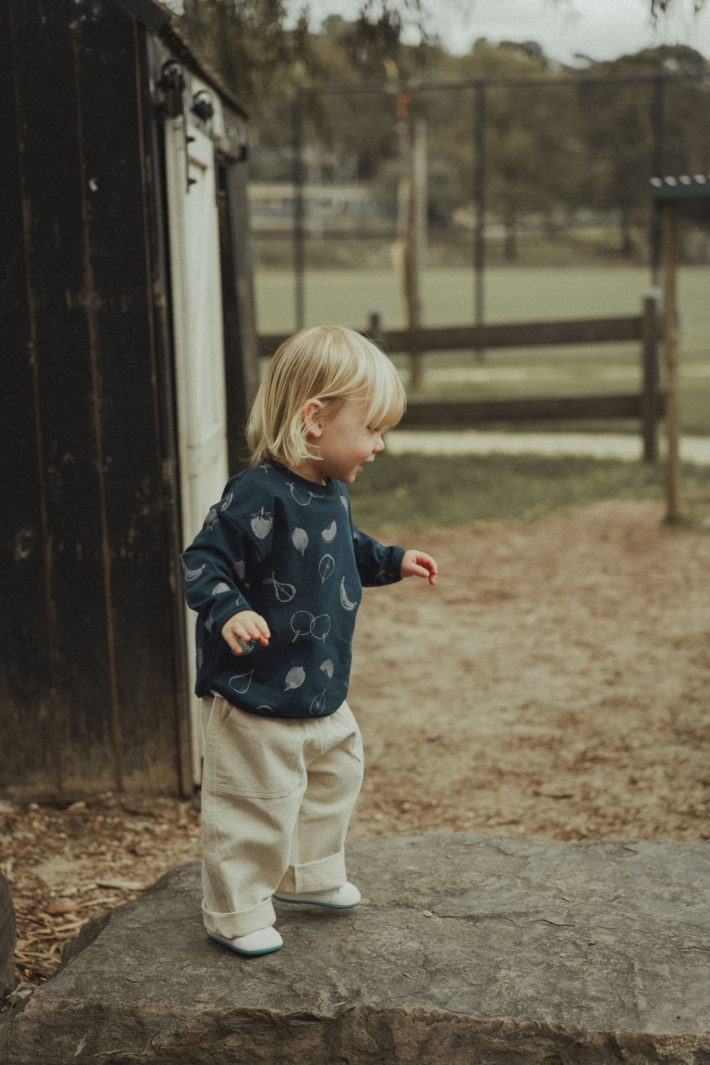 Twill Trousers - Ecru