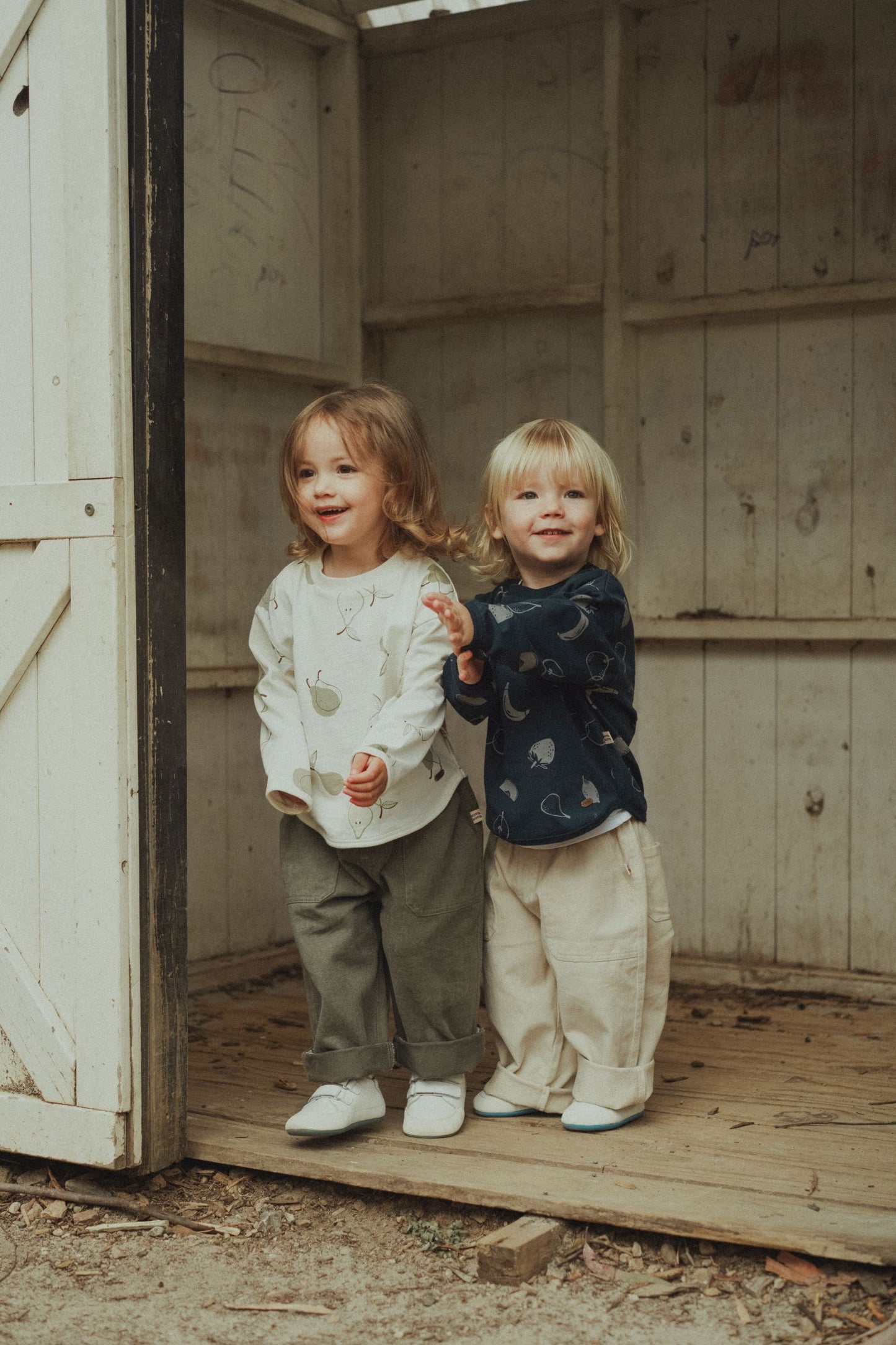 Twill Trousers - Sage