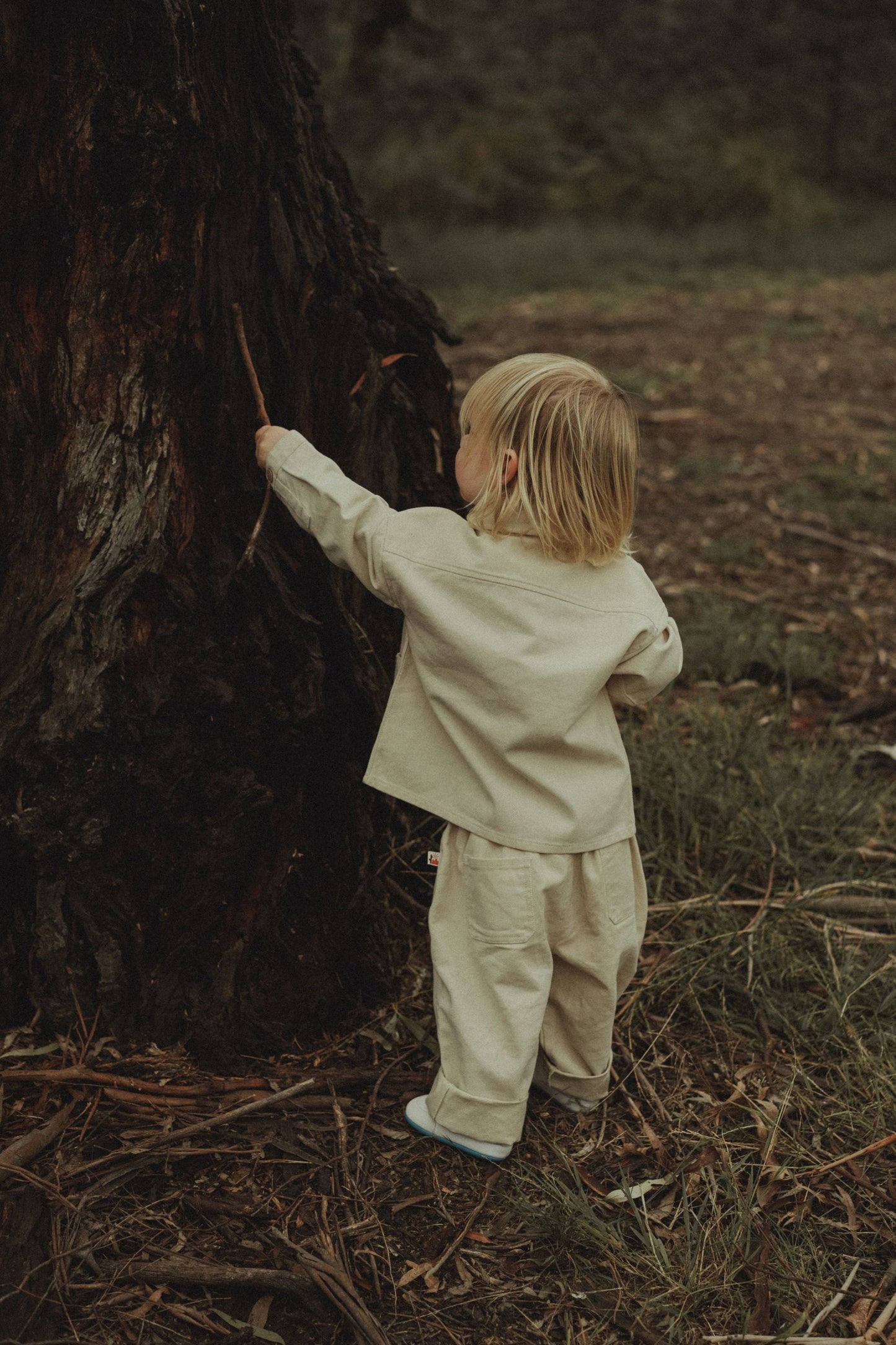 Long Sleeve Linen Shirt - Linen
