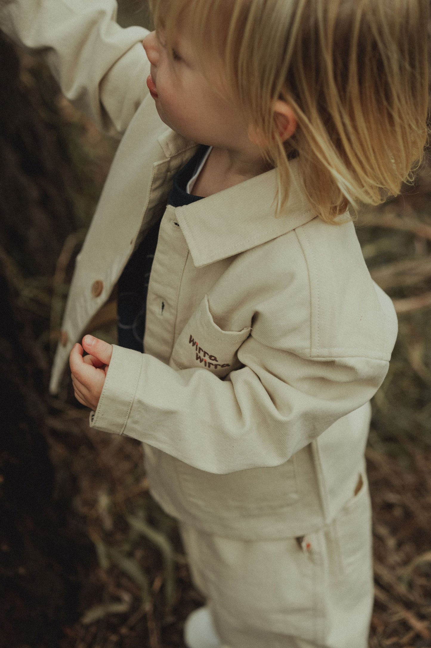 Long Sleeved Jacket - Beige