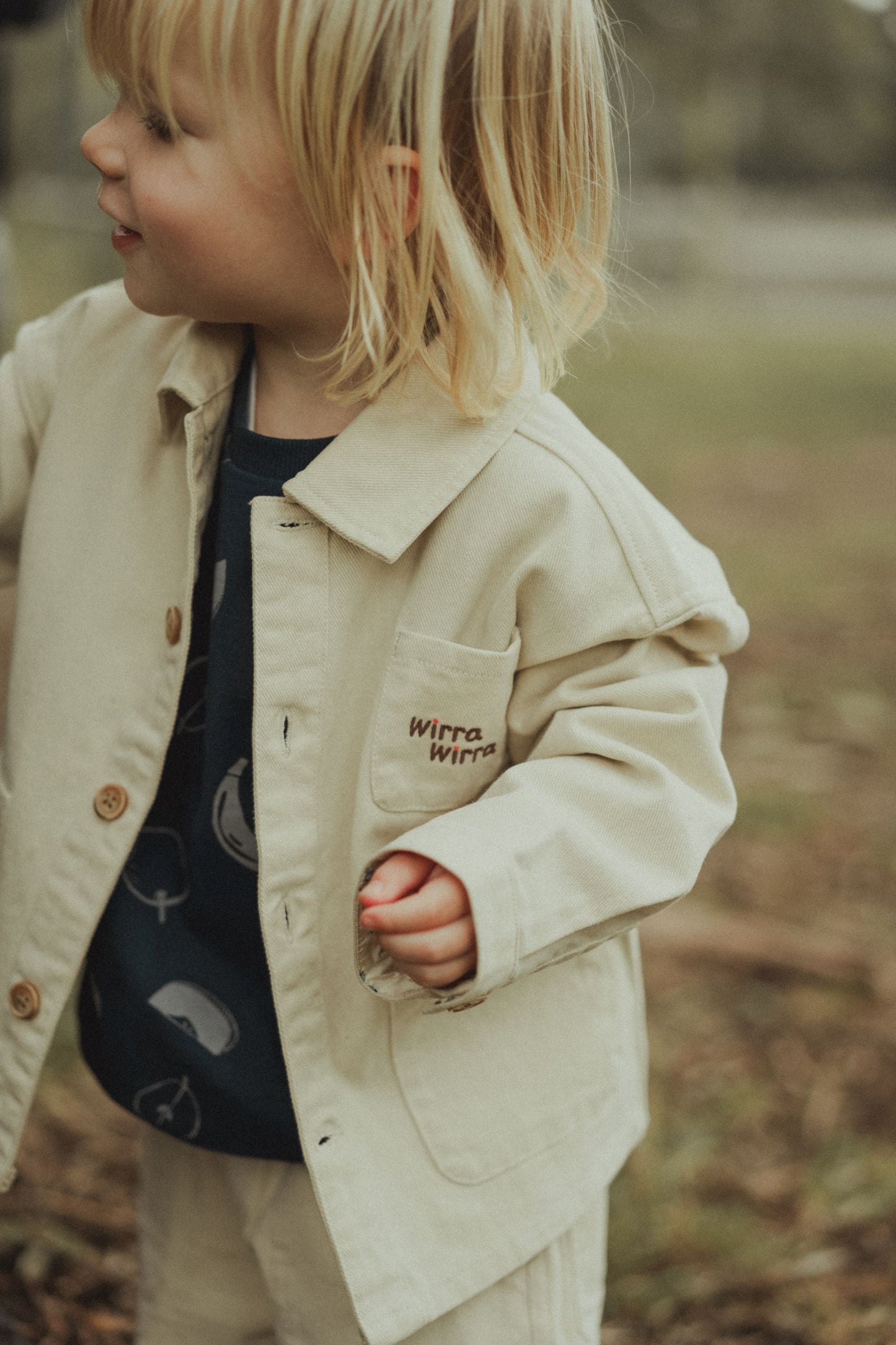 Long Sleeved Jacket - Beige