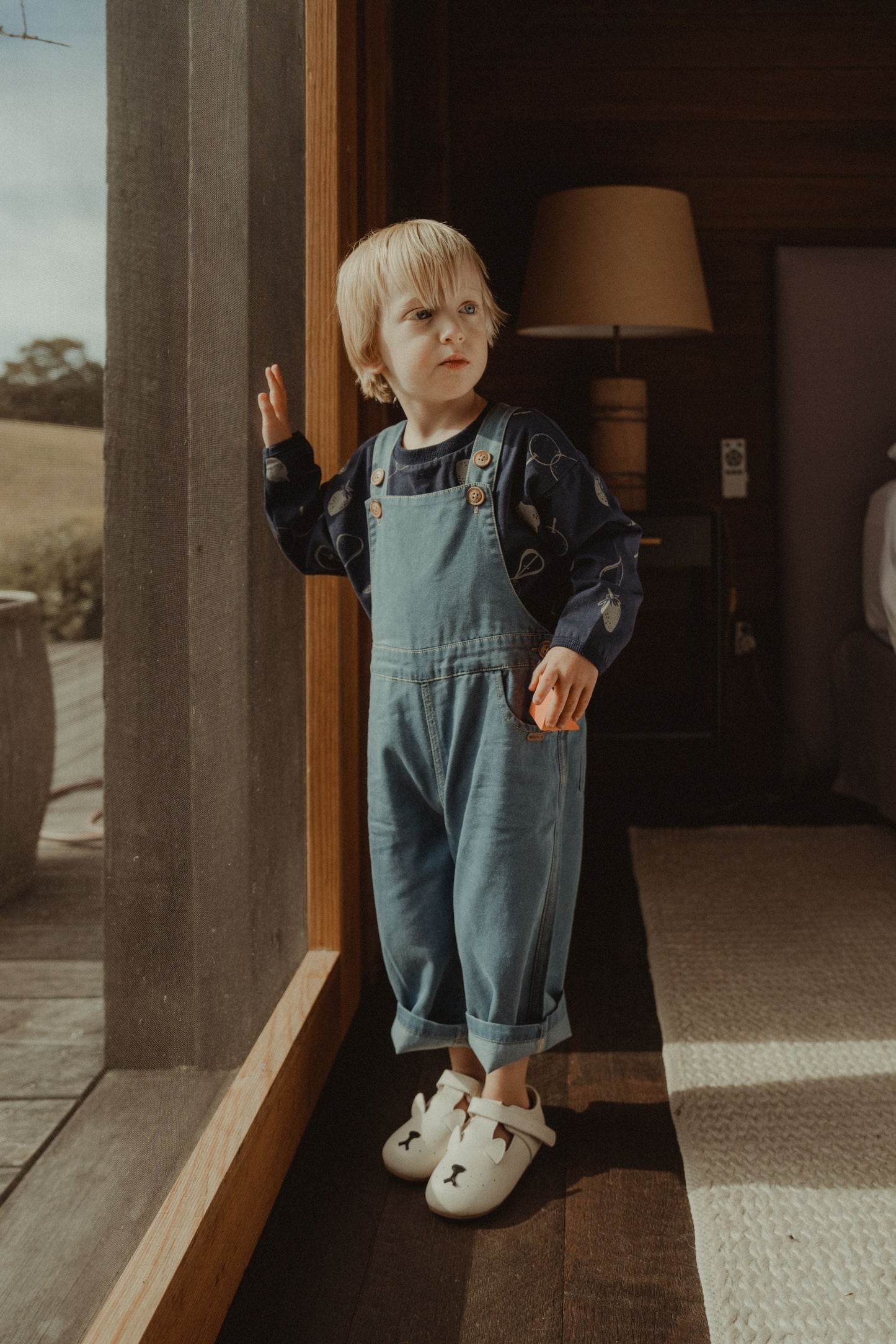 Tencel Denim Overalls - Denim Blue