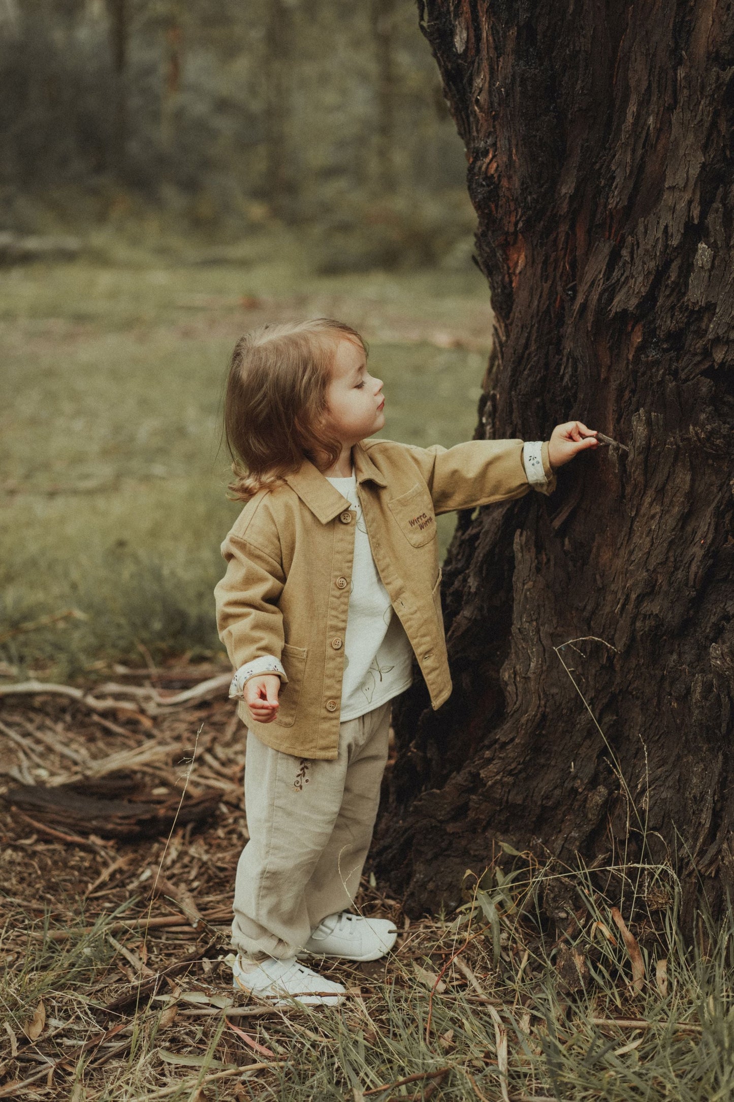 Long Sleeved Jacket - Khaki