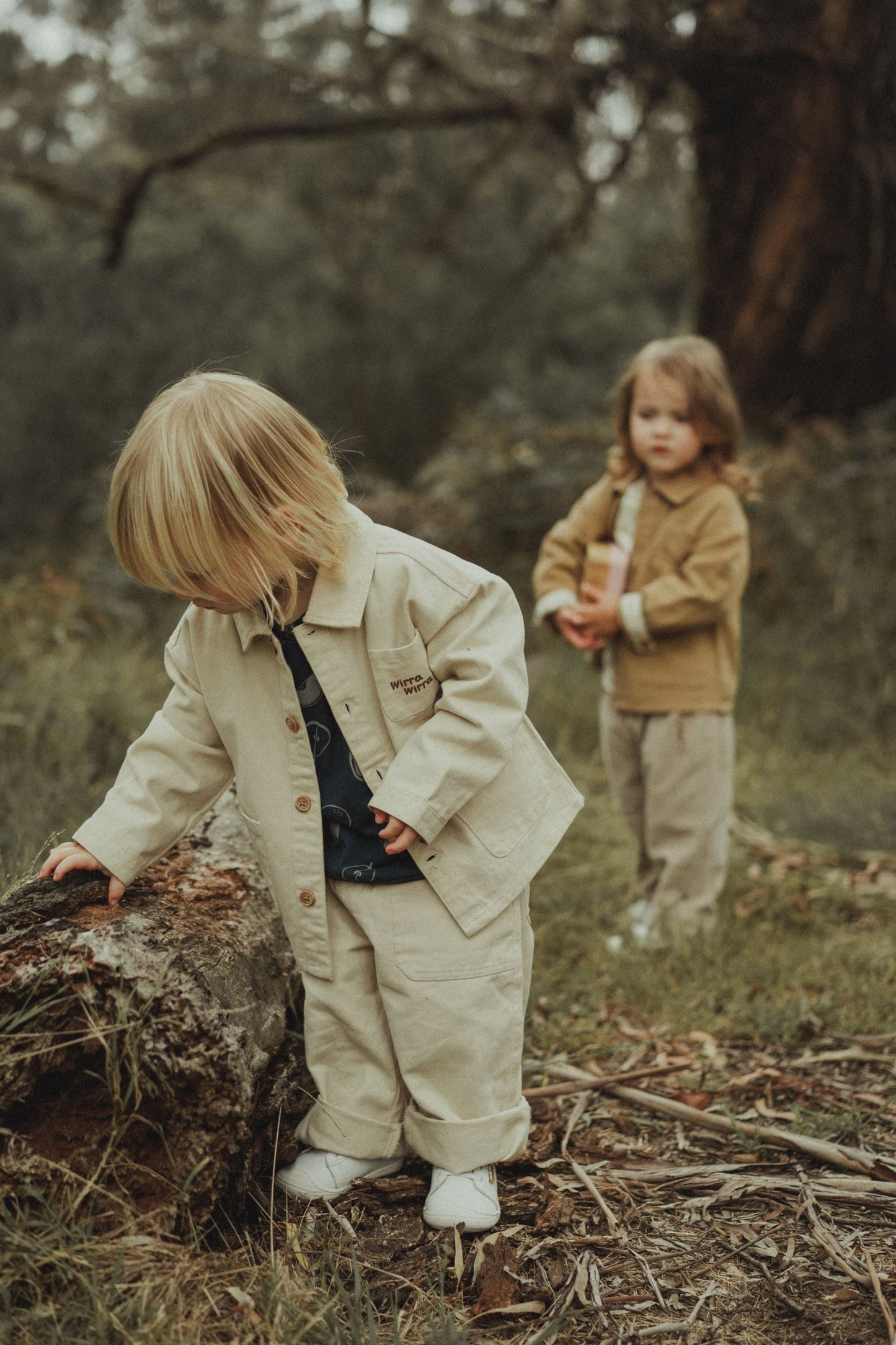 Long Sleeved Jacket - Beige