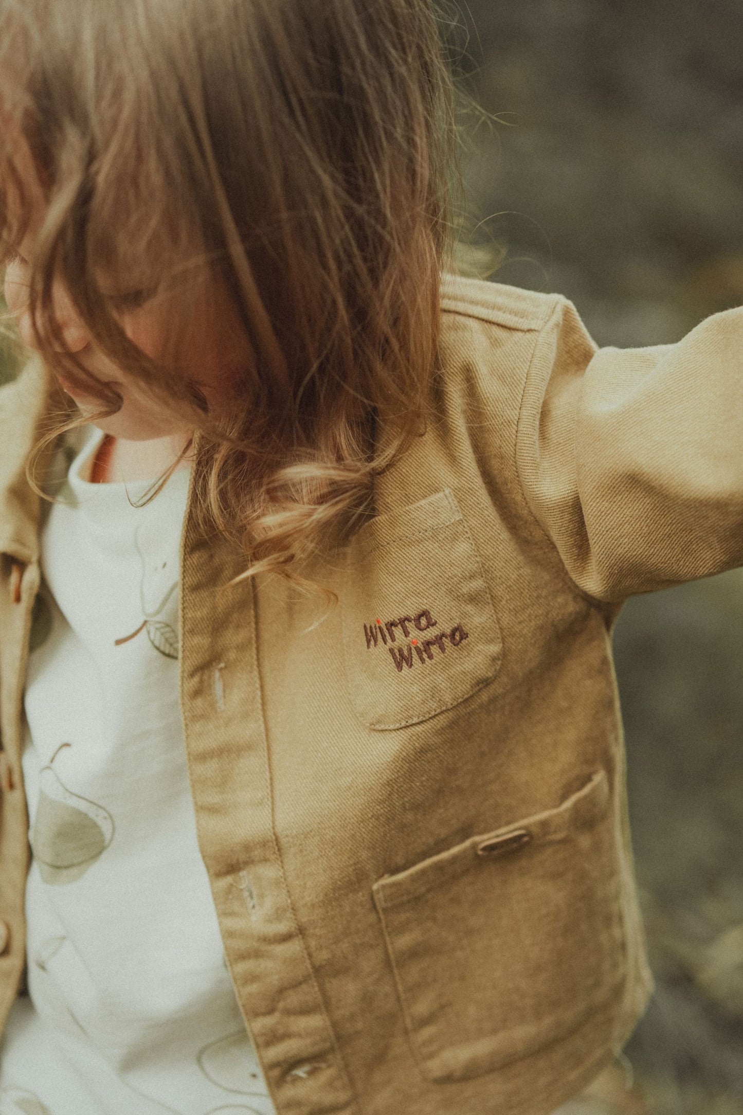 Long Sleeved Jacket - Khaki
