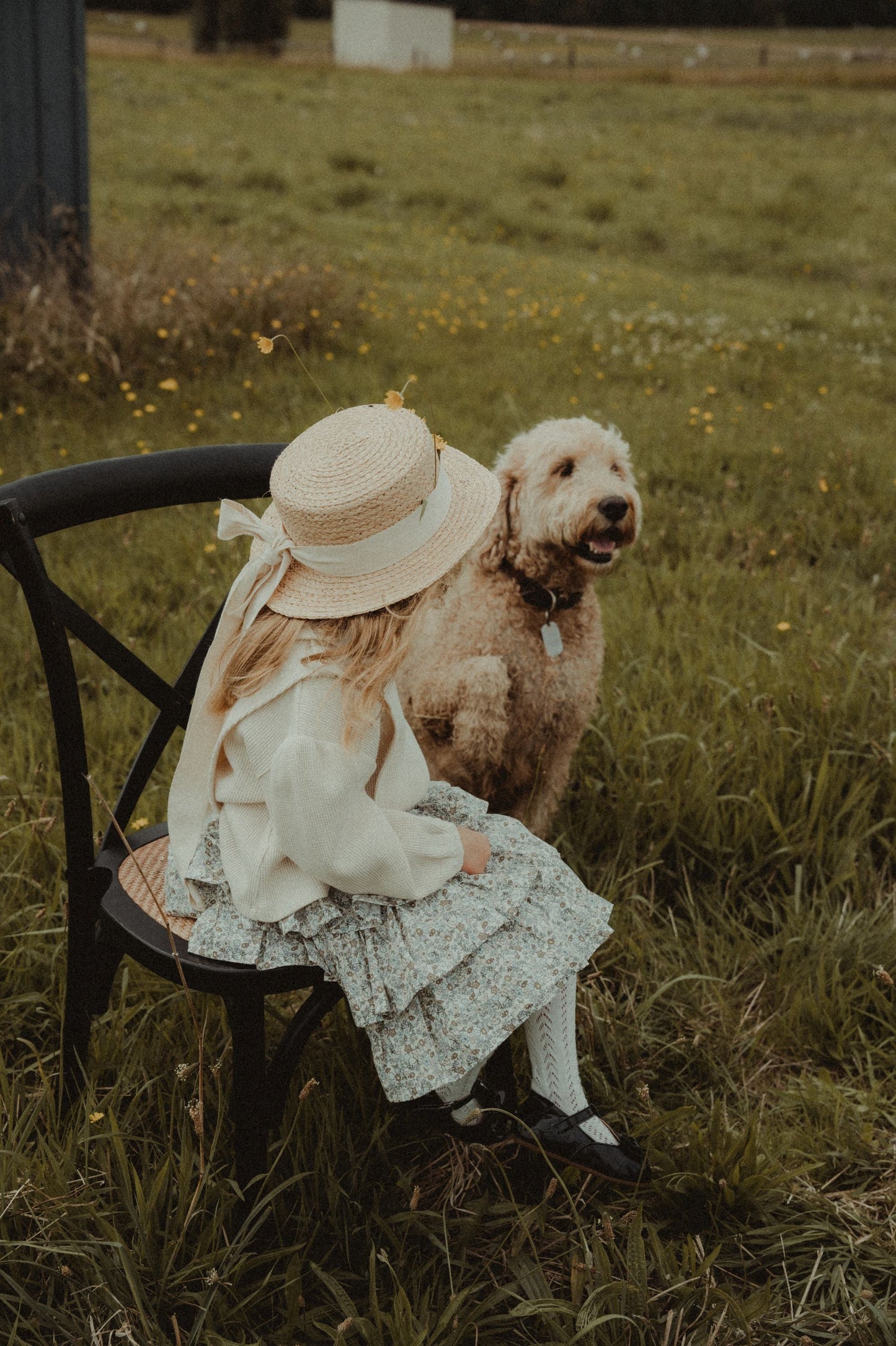 Waffle Plaid Sundress - Beige