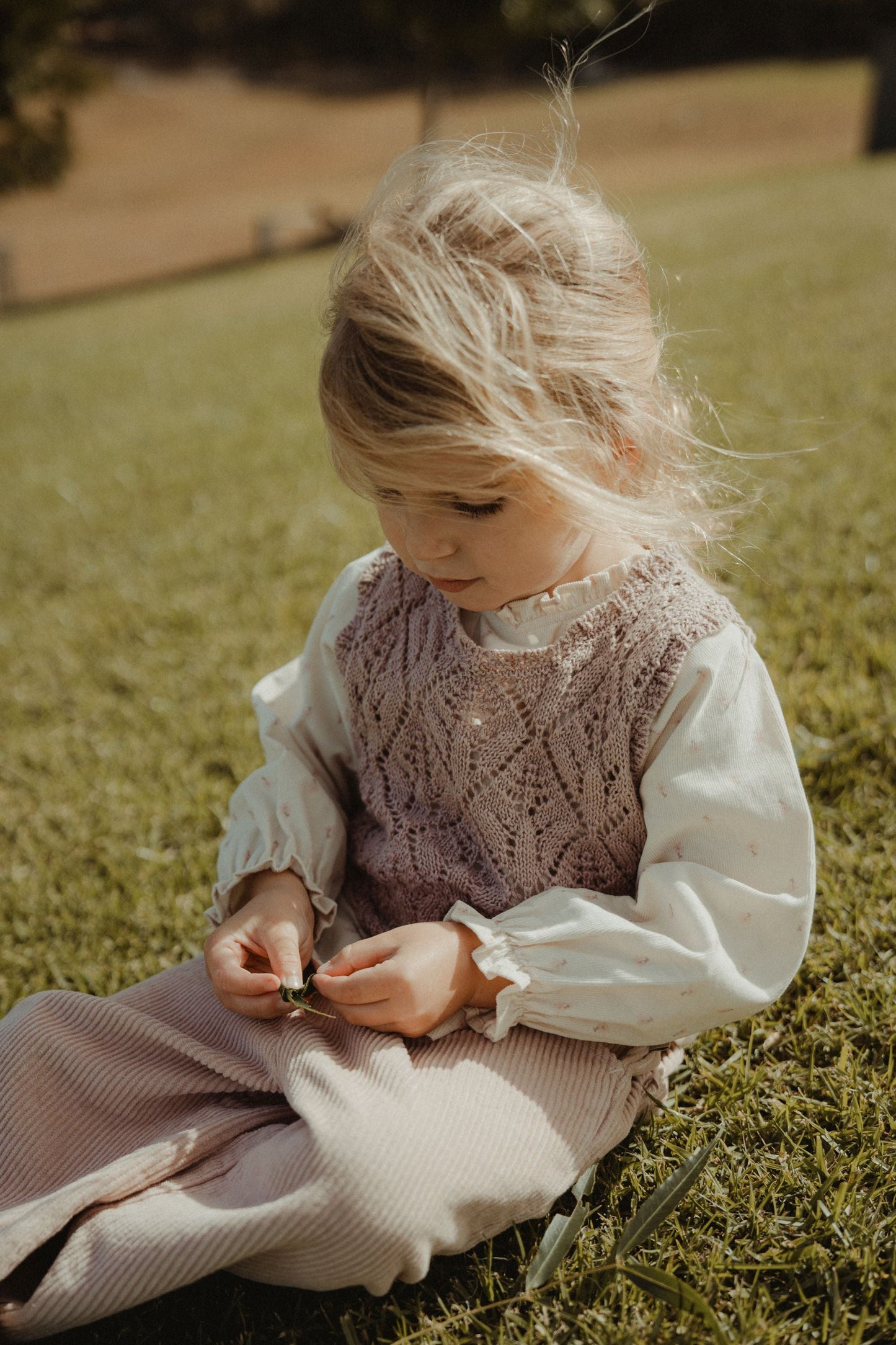 Corduroy Trousers - Dusty Pink